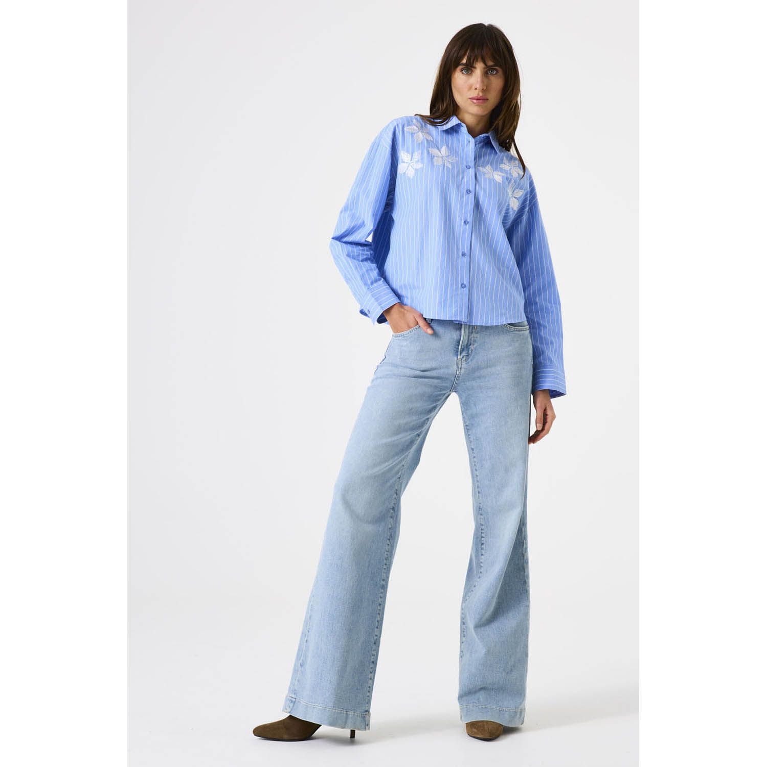 Garcia Ladies Shirt Longsleeve