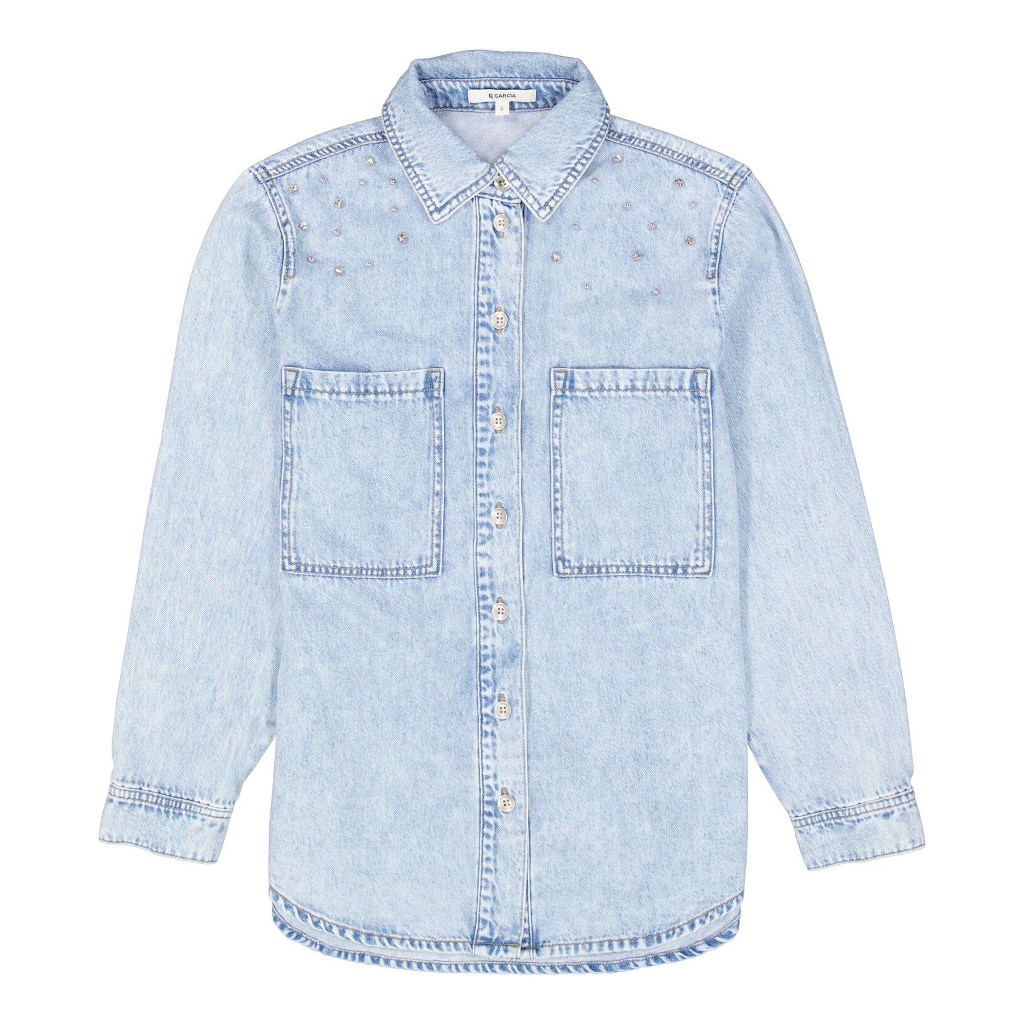 Garcia Ladies Shirt Lange Mouwen
