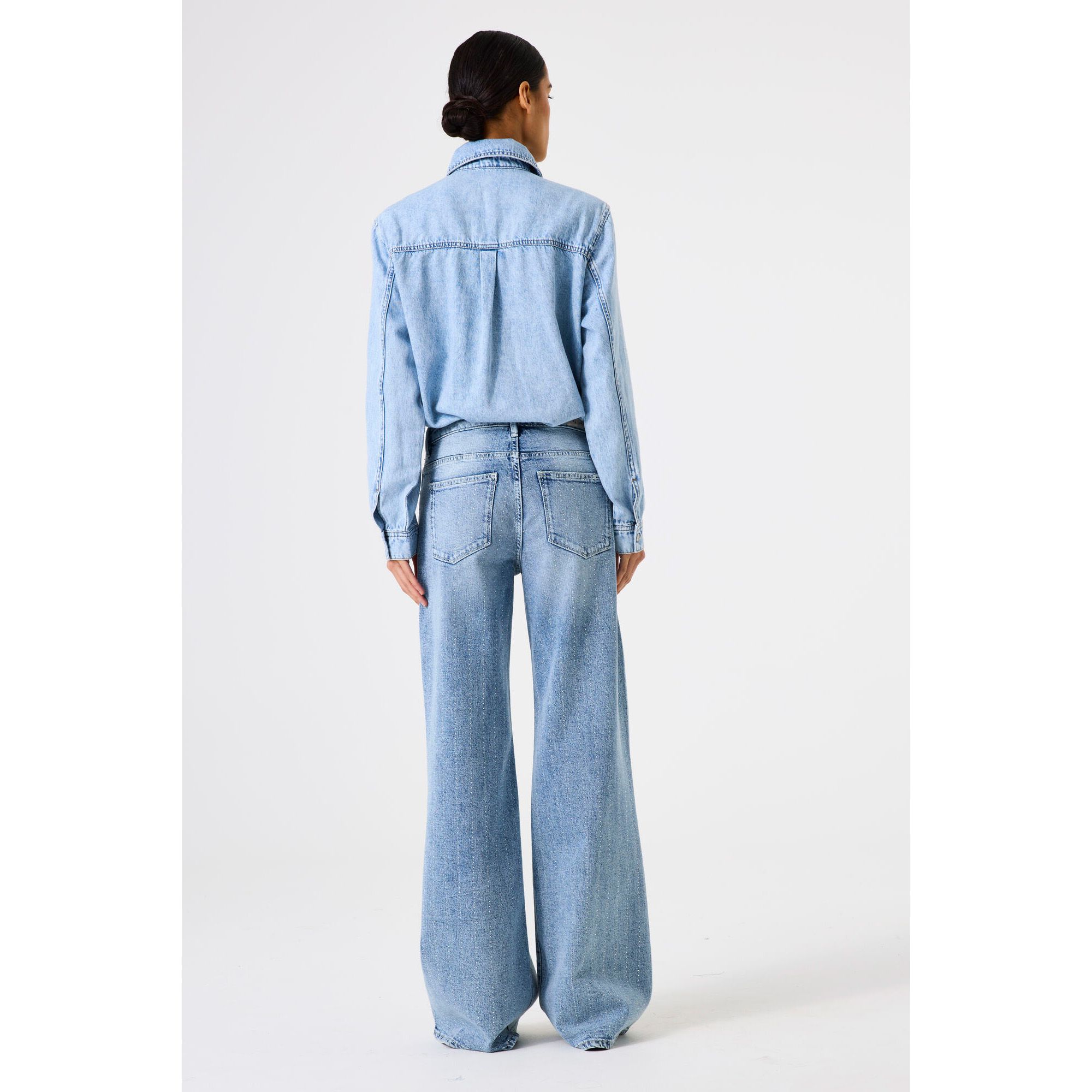 Garcia Ladies Shirt Lange Mouwen