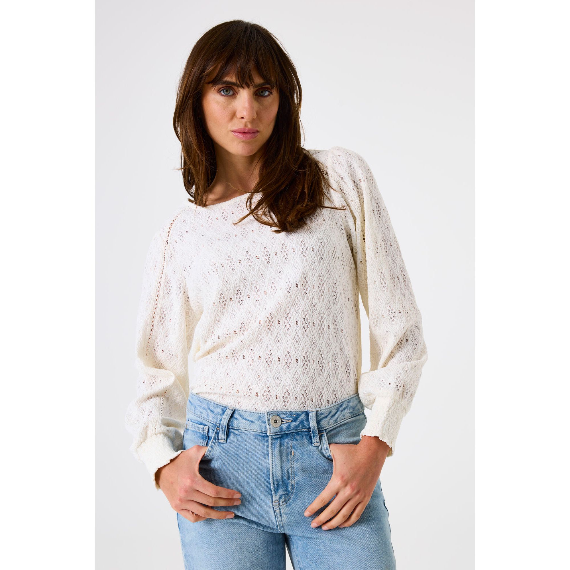 Garcia Ladies T-Shirt Longsleeve