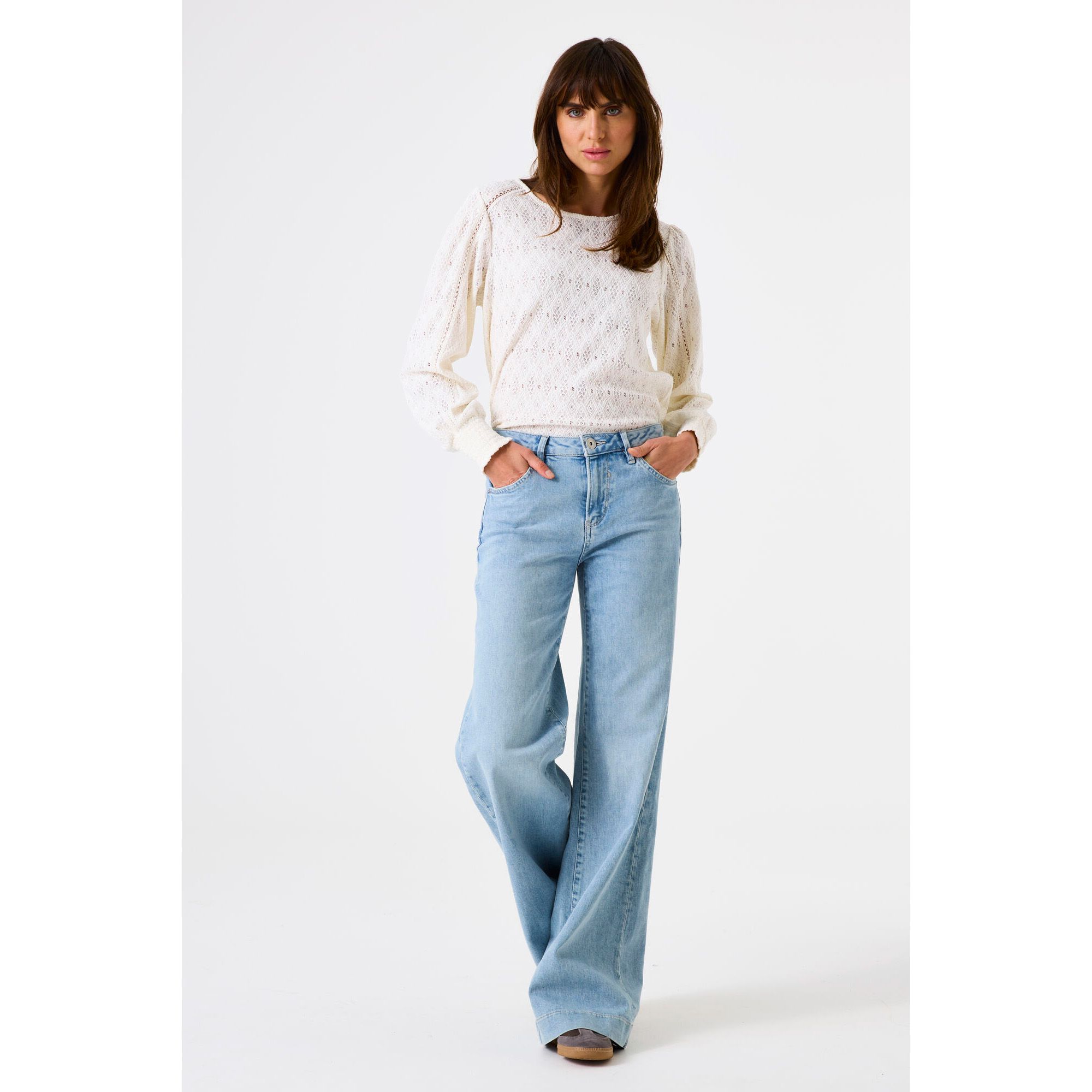 Garcia Ladies T-Shirt Longsleeve