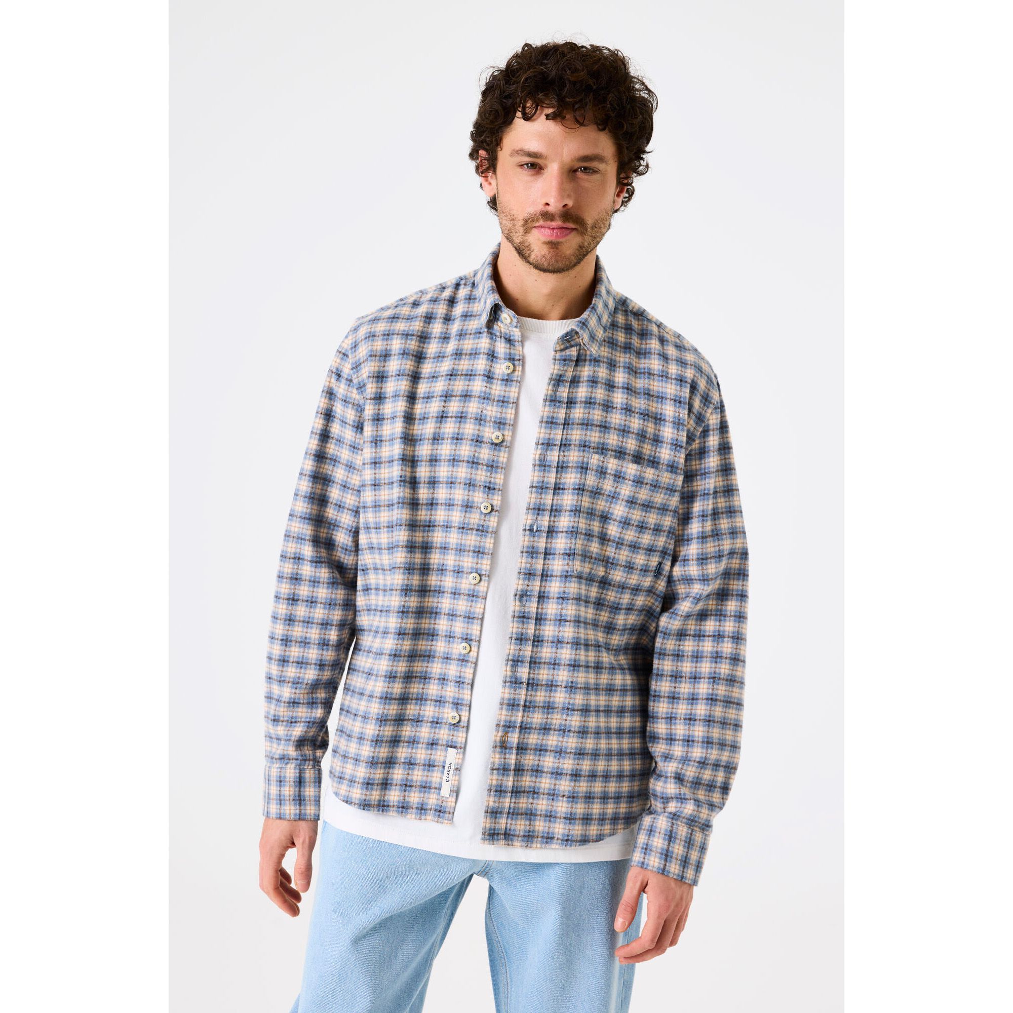 Garcia Men Shirt Longsleeve