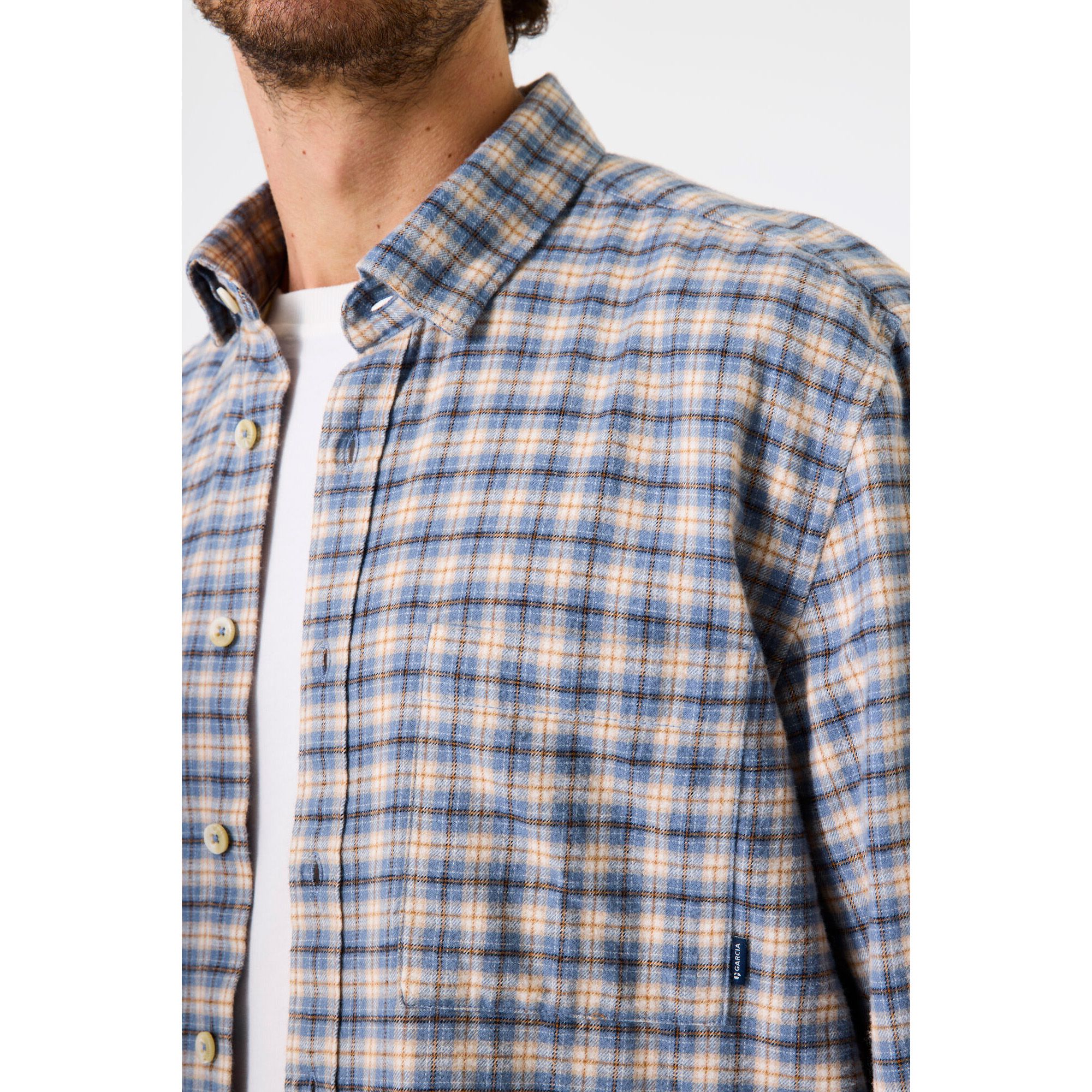 Garcia Men Shirt Longsleeve