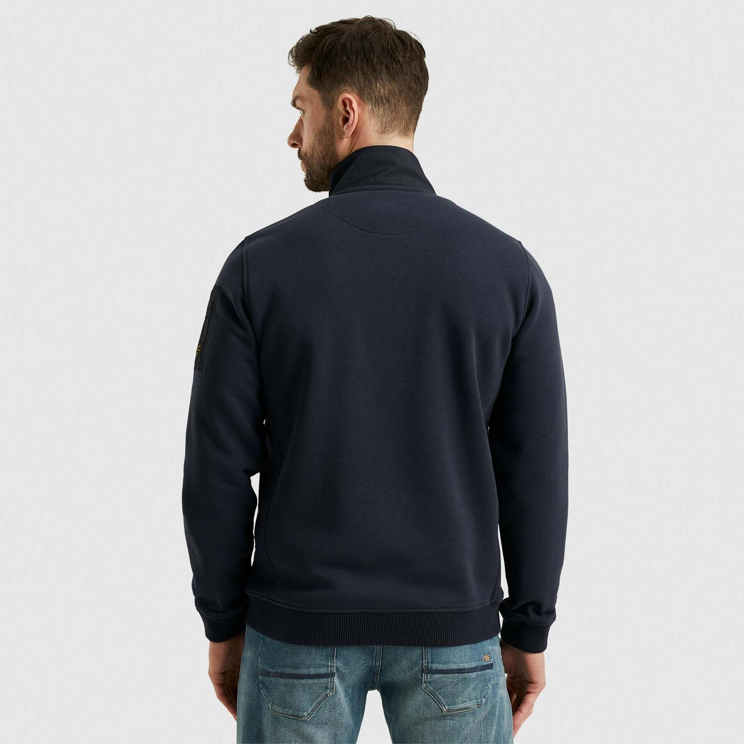 PME Legend Zip Jacket Sweat Mixed Padded