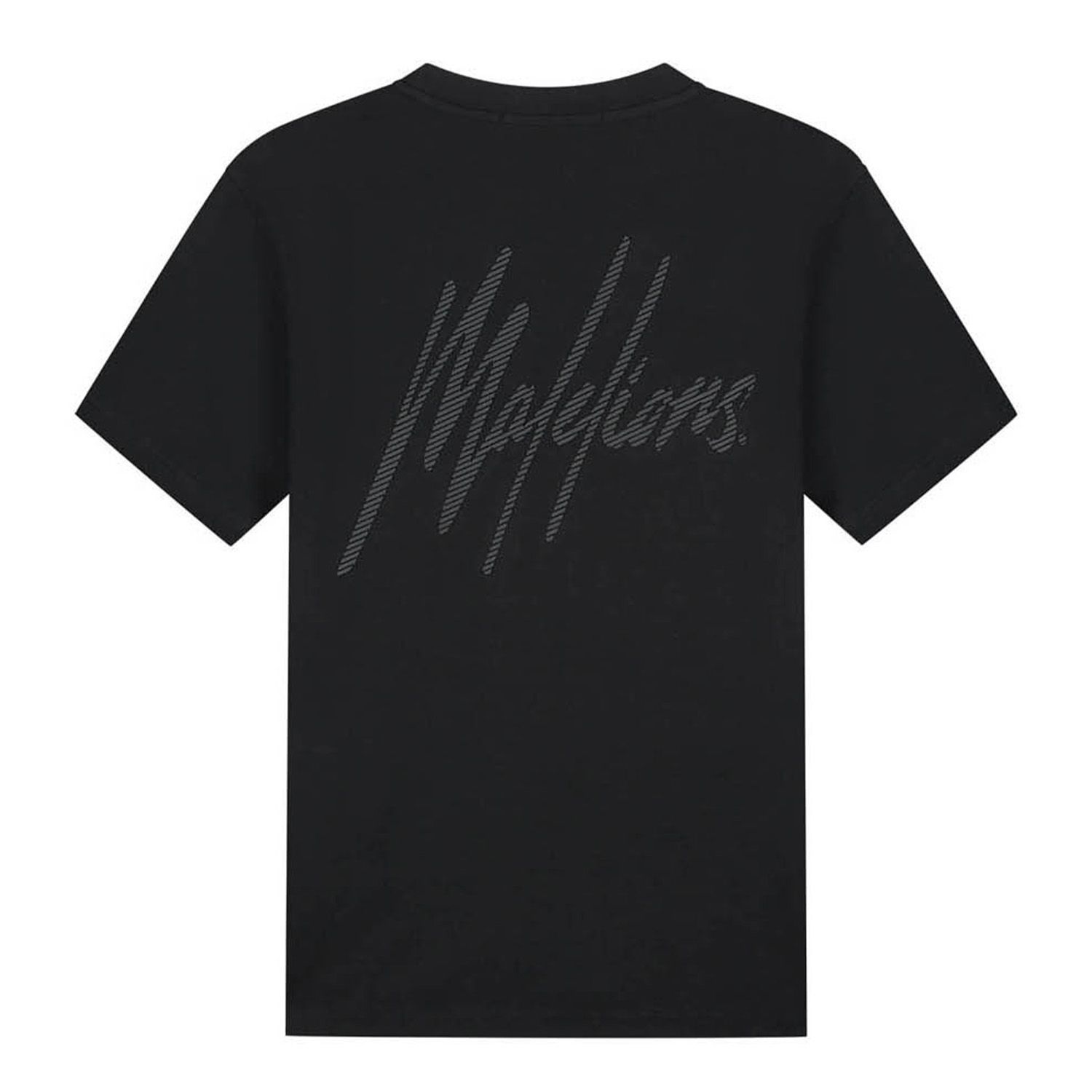Malelions Striped Signature T-Shirt
