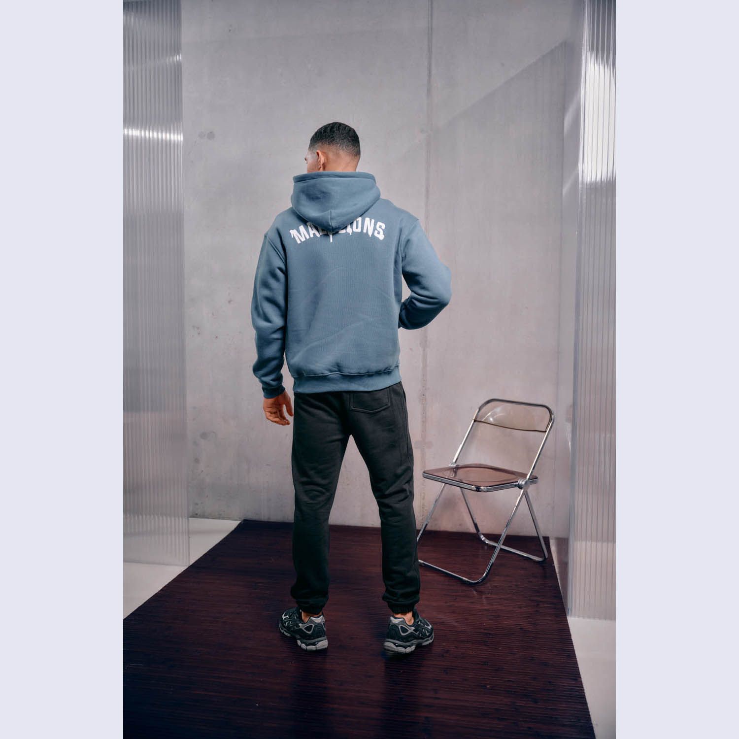 Malelions Graffiti Zip Hoodie