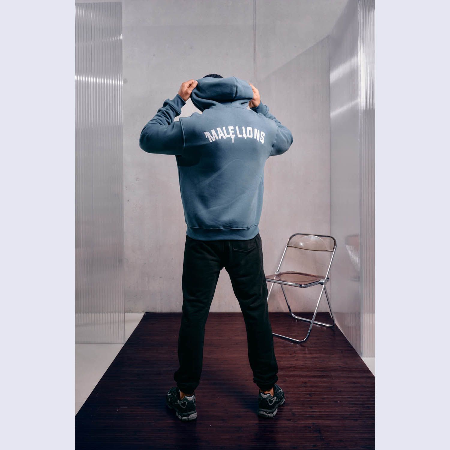 Malelions Graffiti Zip Hoodie