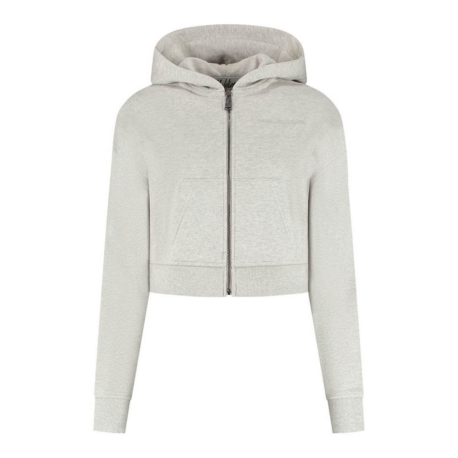 Malelions Cropped Zip Hoodie