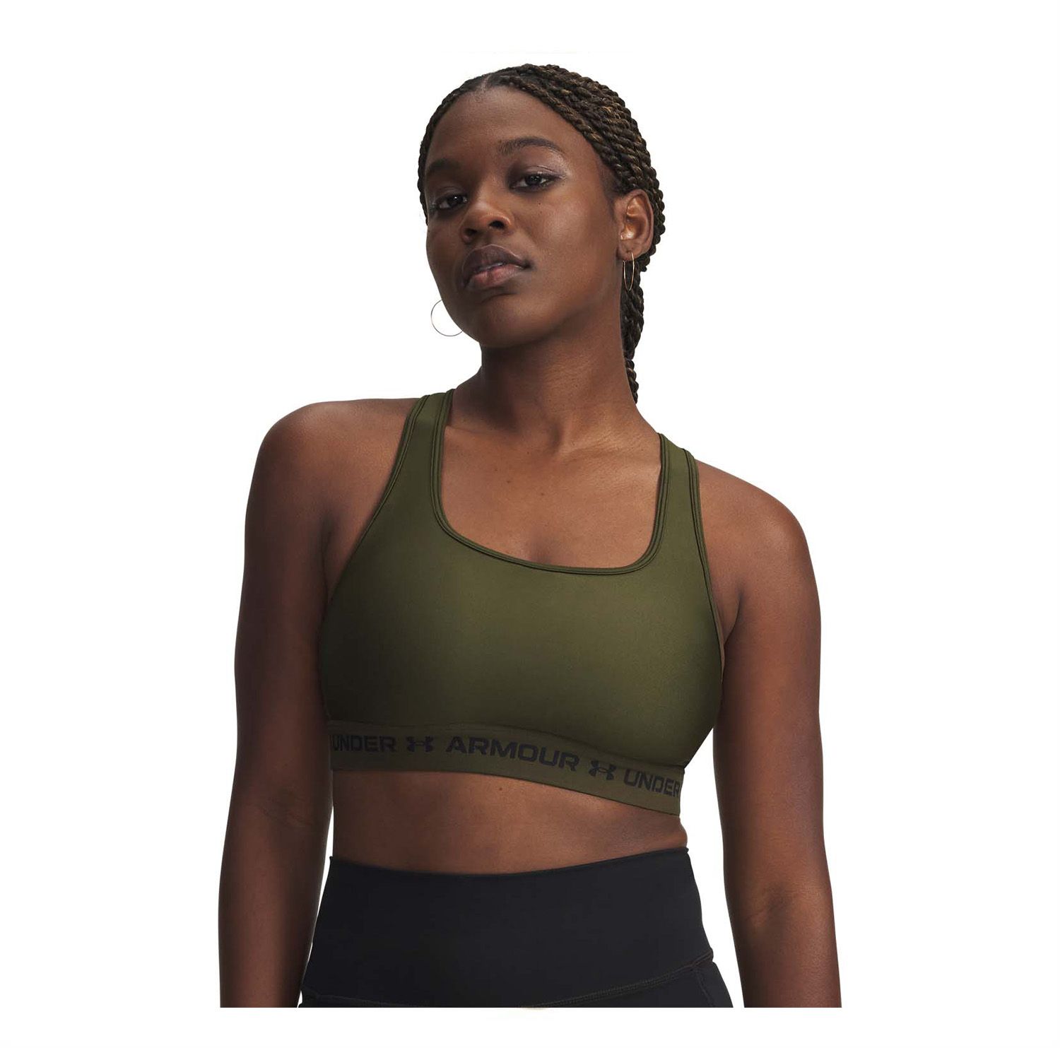 Under Armour Mid Crossback Sports Bra