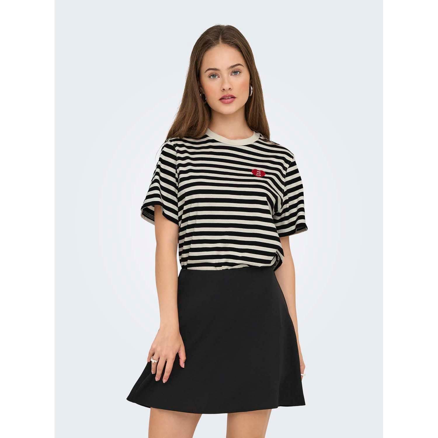 ONLY Livina Stripe Top Box