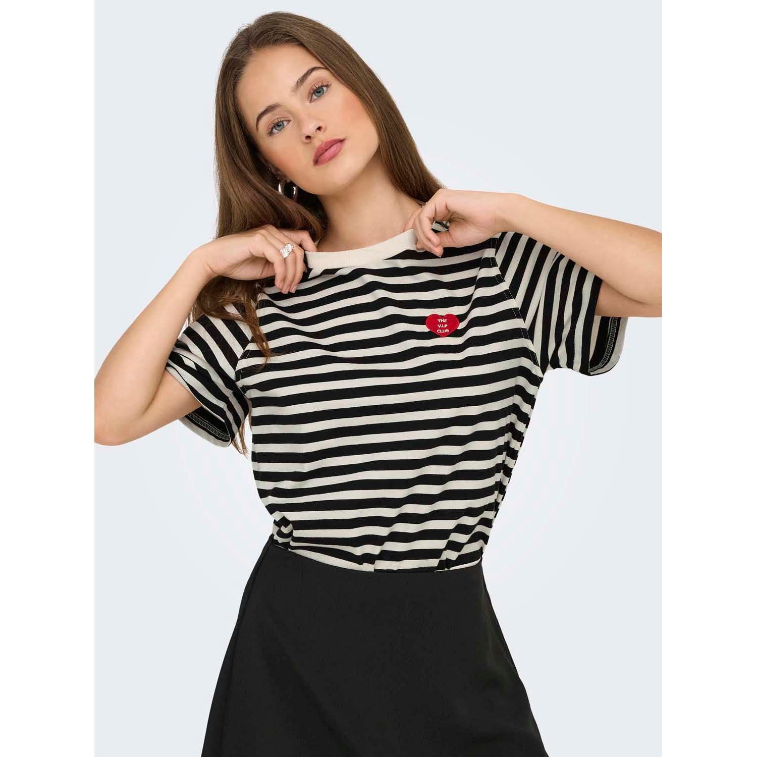 ONLY Livina Stripe Top Box