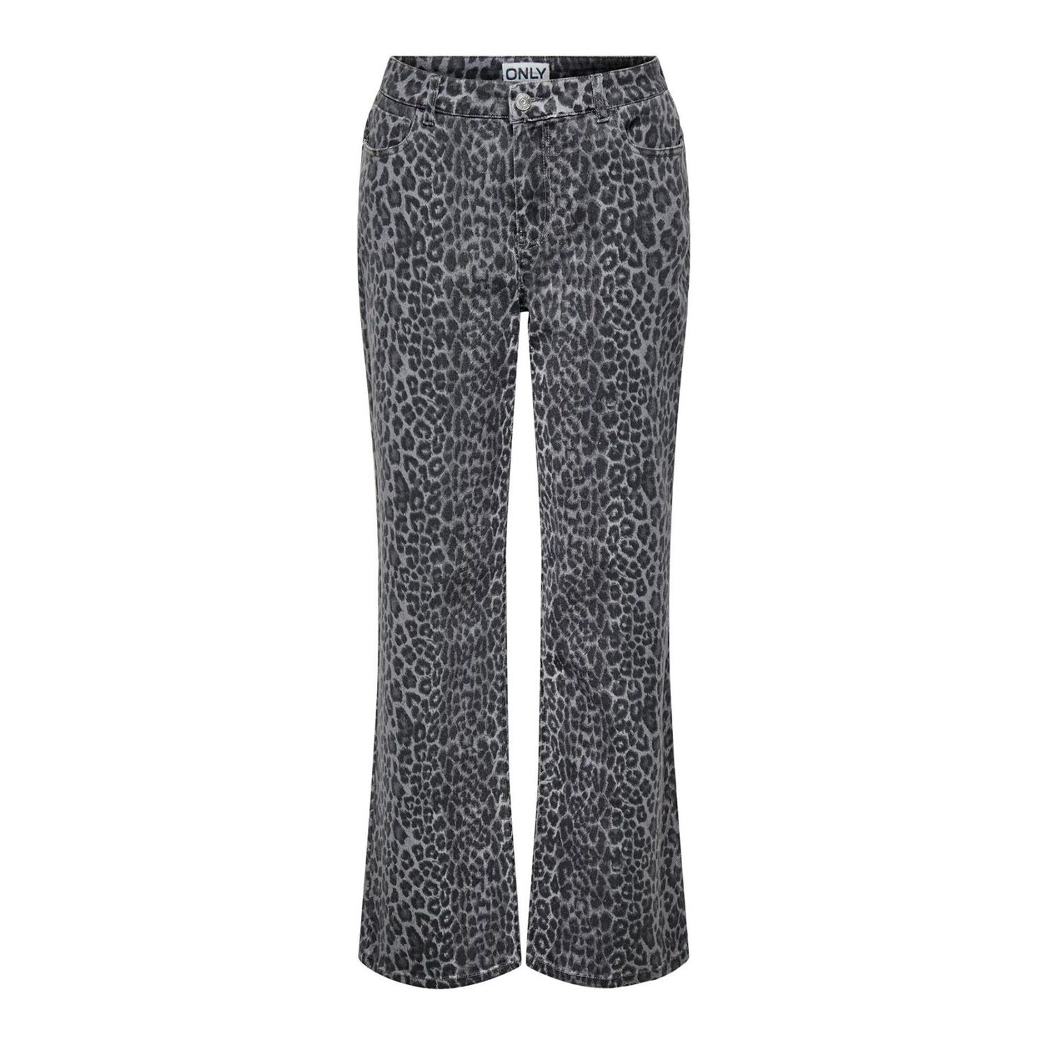 ONLY Cobain Wide Animal Pants
