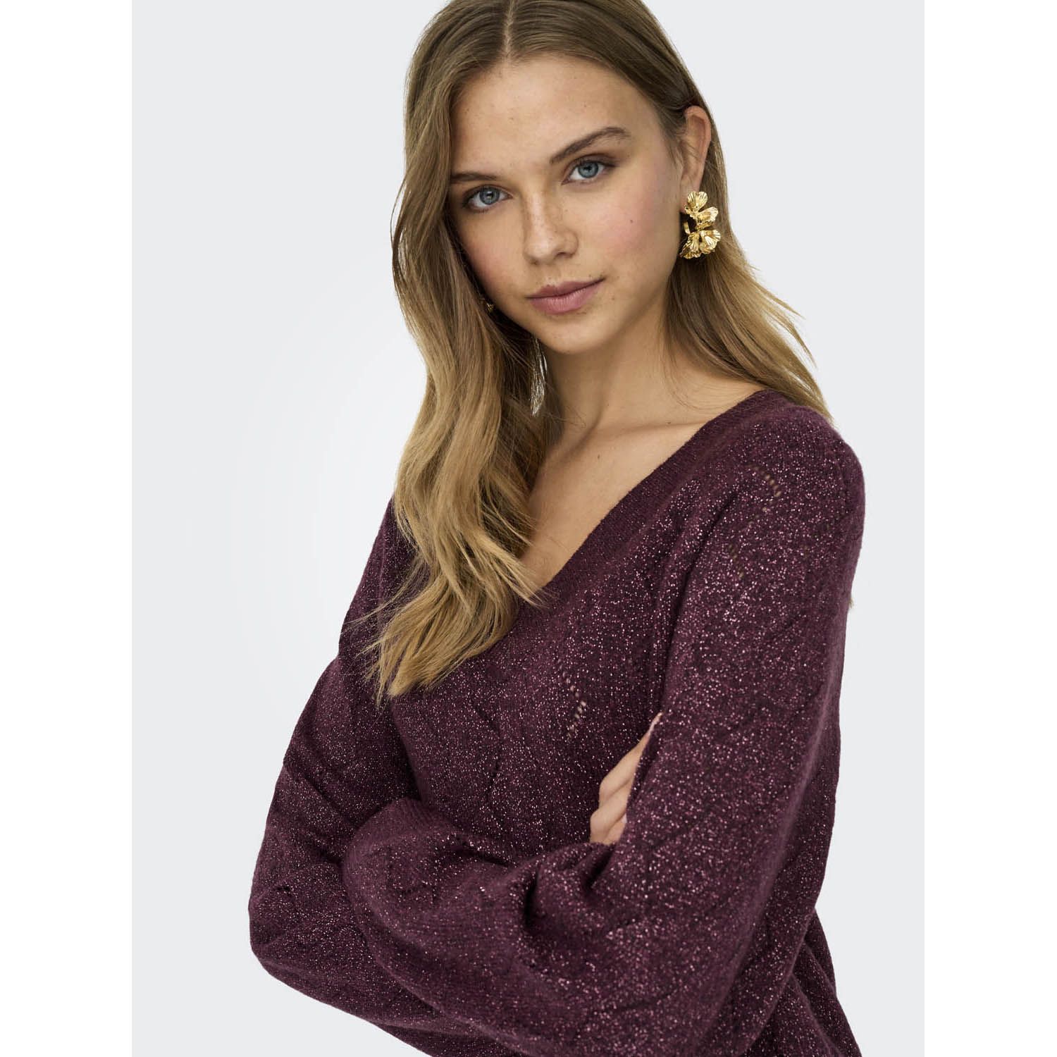Jacqueline De Yong Aspen Life Pullover Knit