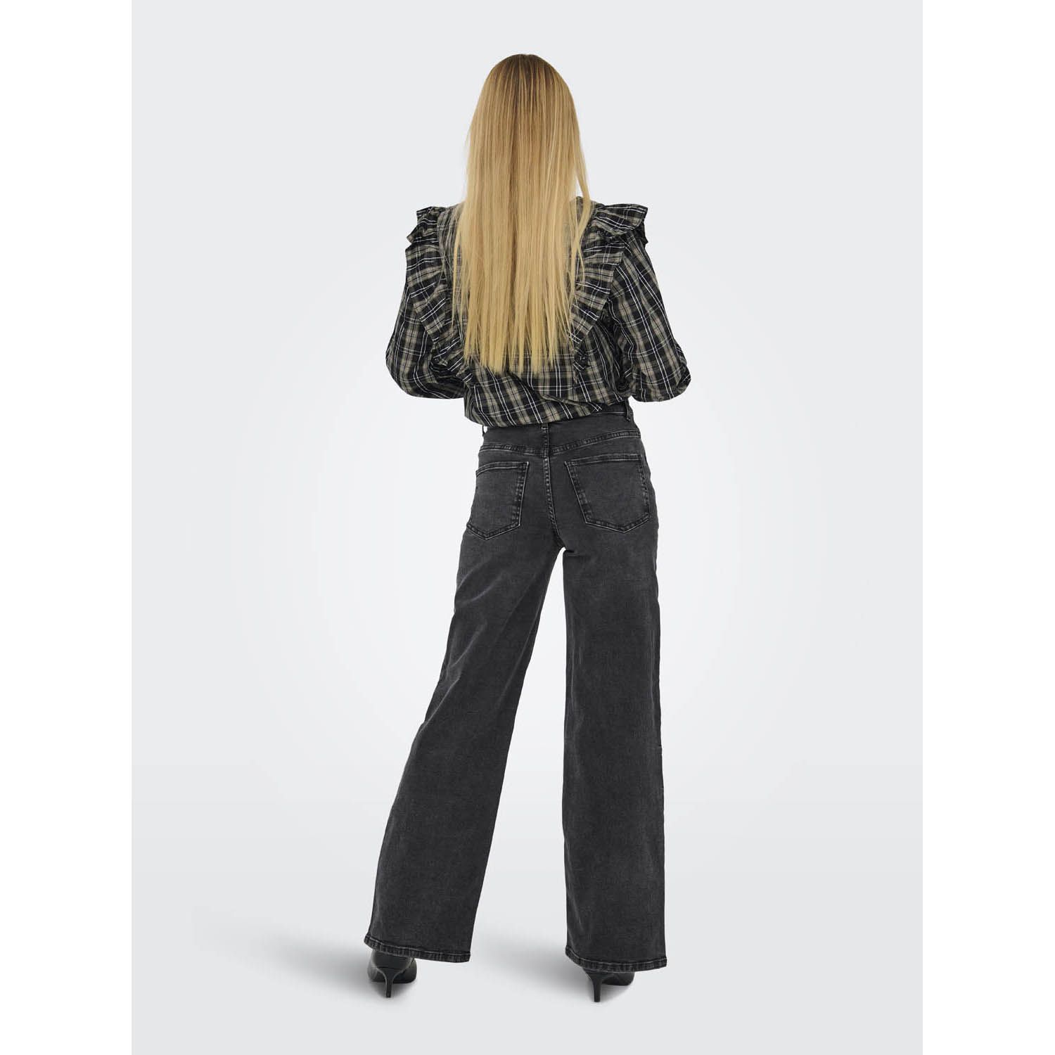 Jacqueline De Yong Felina-Fina High Waist Denim Jeans