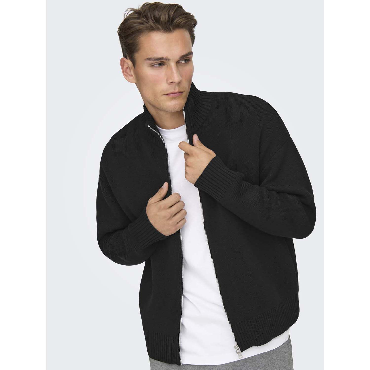 ONLY & Sons Blake High Neck Cardigan