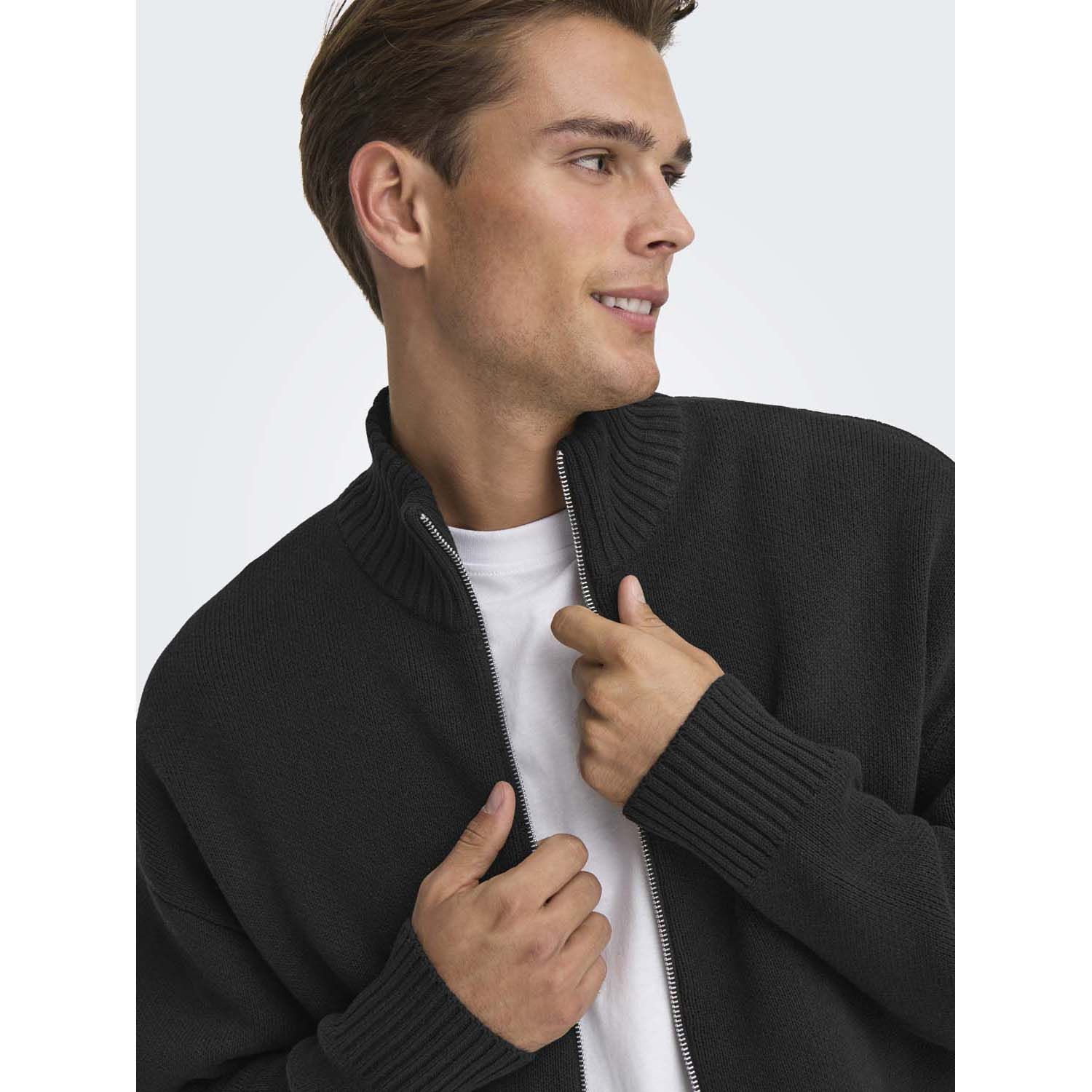 ONLY & Sons Blake High Neck Cardigan