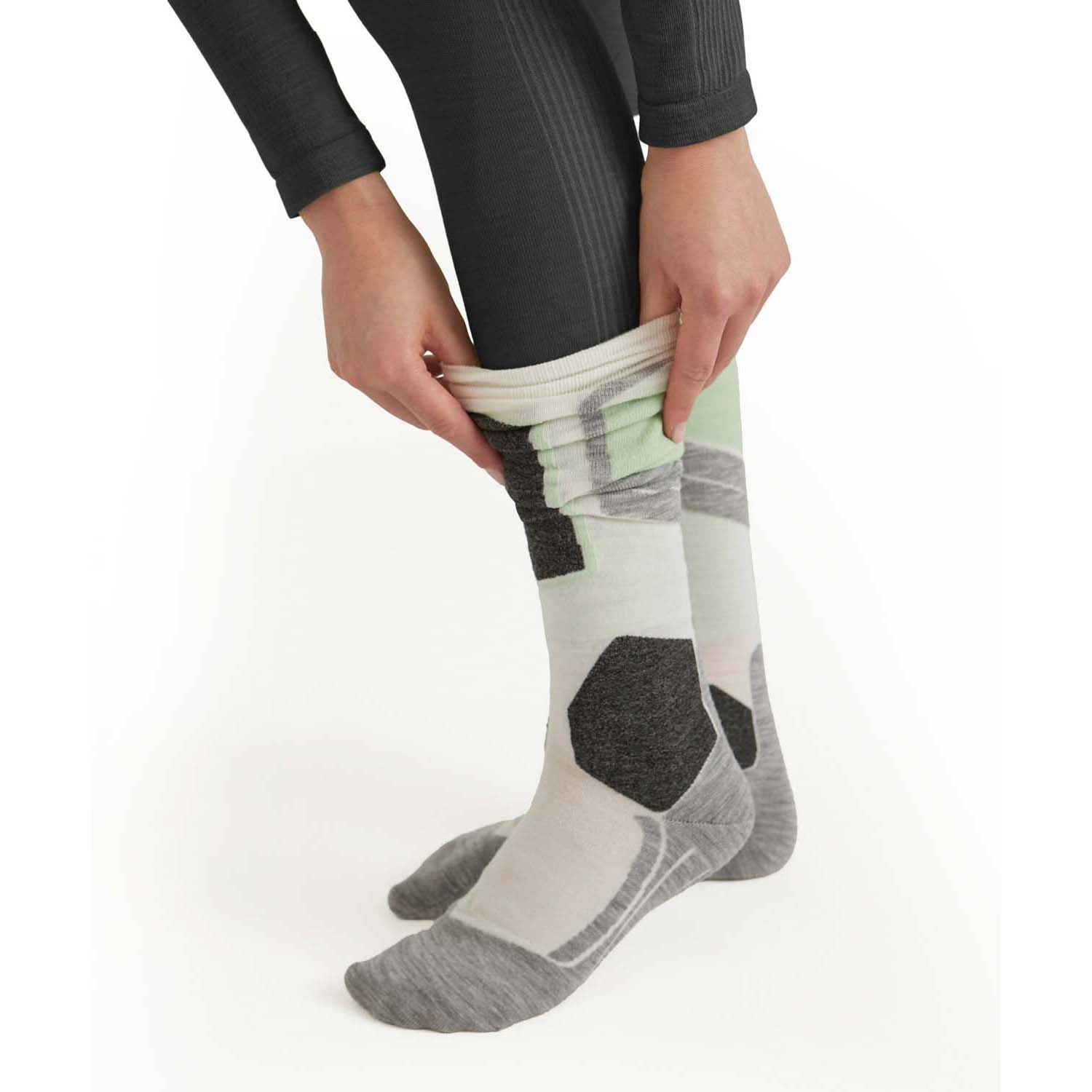 Falke Long Tights Wool Dames