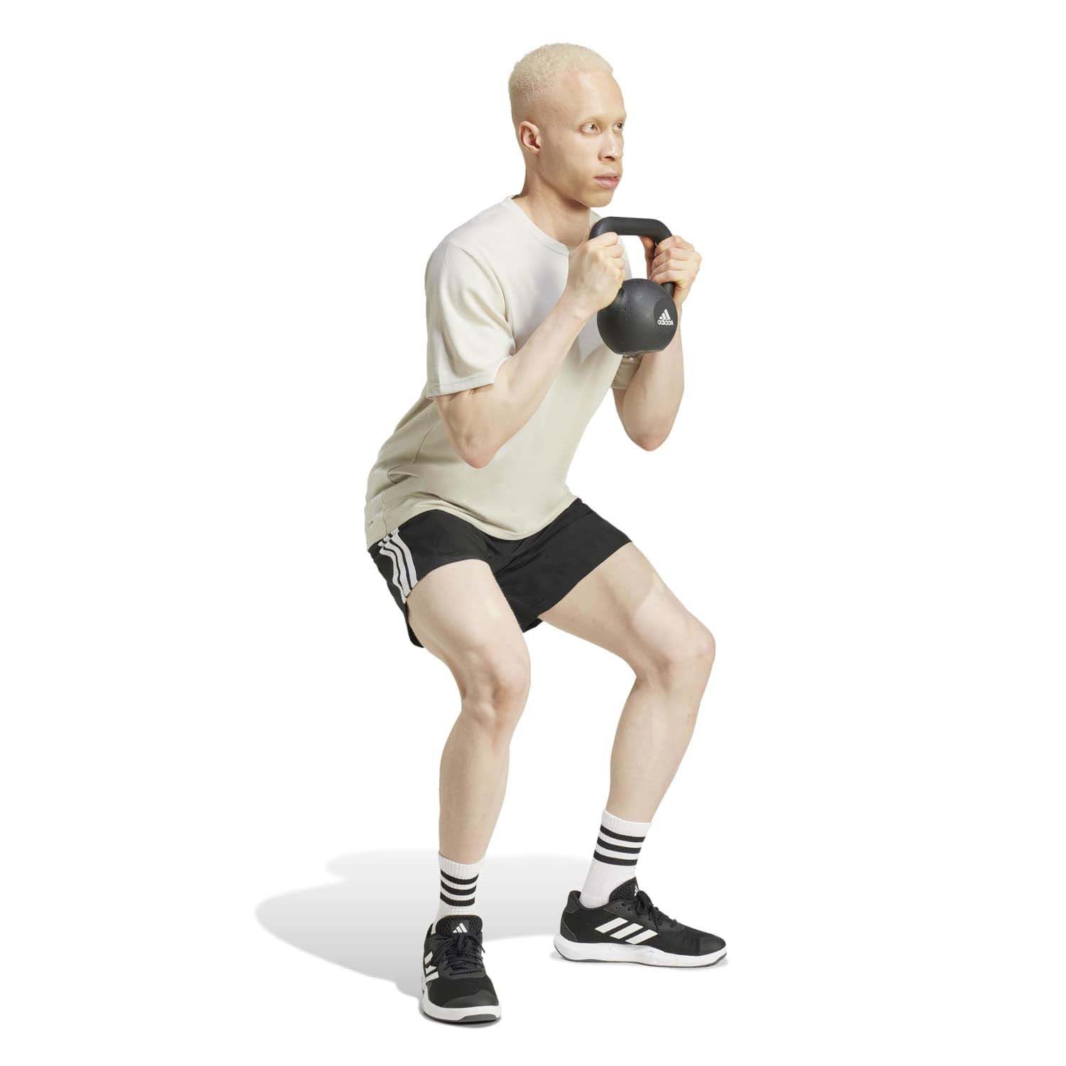adidas Essentials Training 3-Stripes Woven Shorts