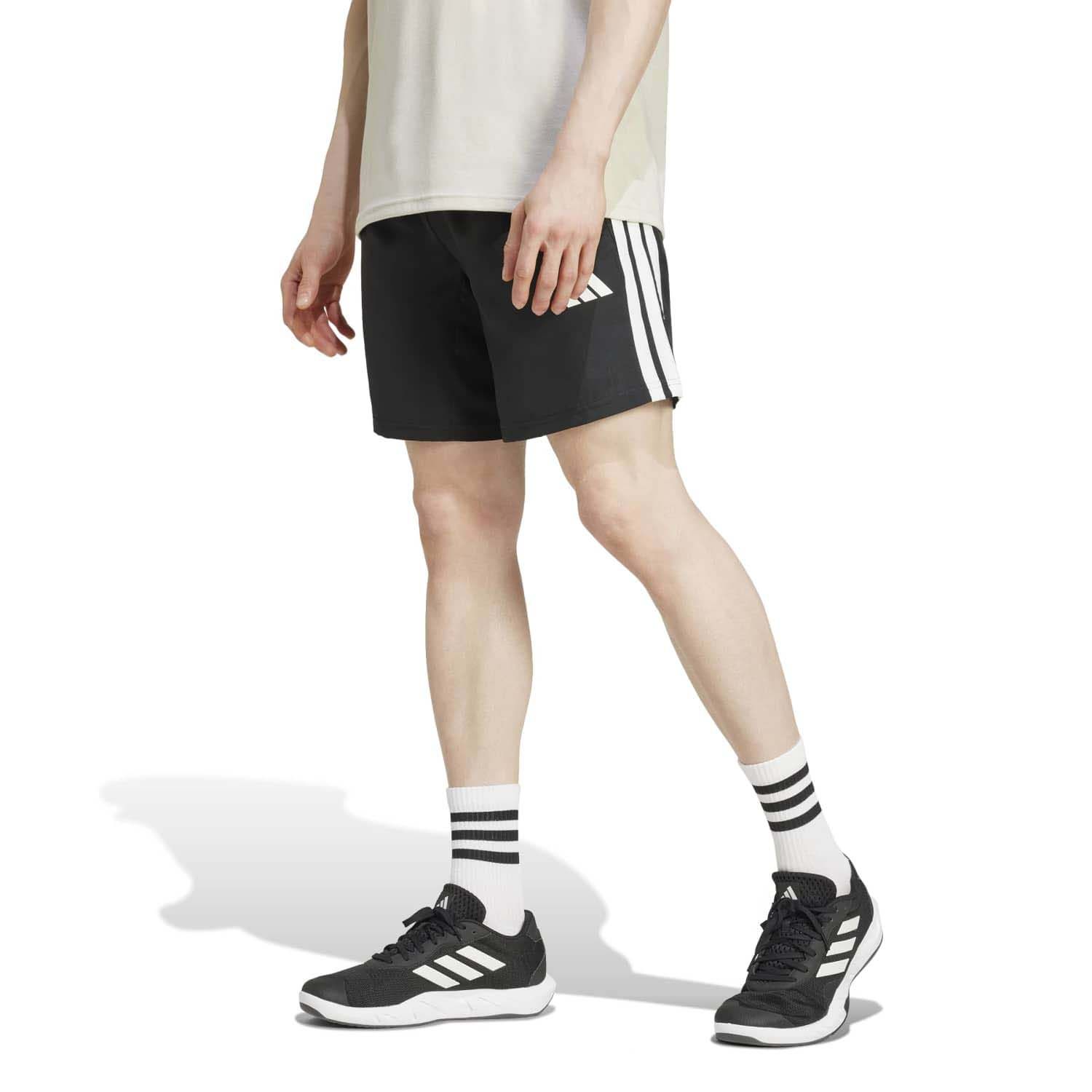 adidas Essentials Training 3-Stripes Woven Shorts