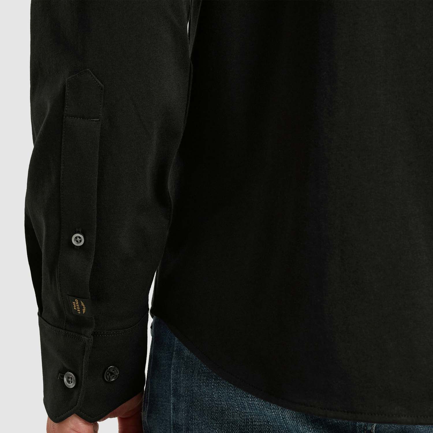 PME Legend Long Sleeve Shirt Satin Jersey