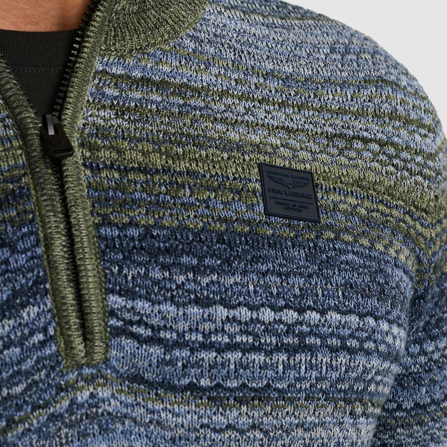 PME Legend Half zip Collar Colormix