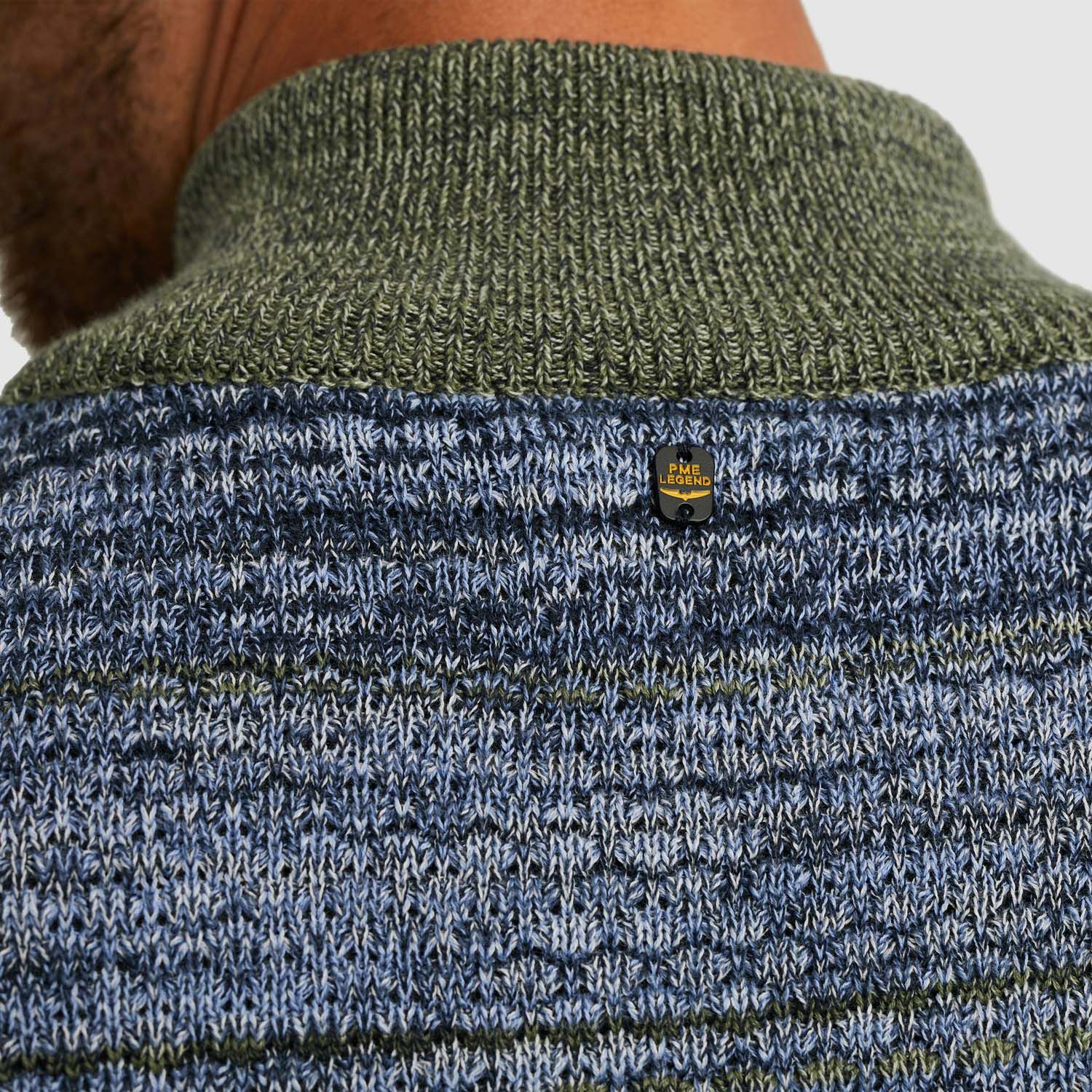 PME Legend Half zip Collar Colormix