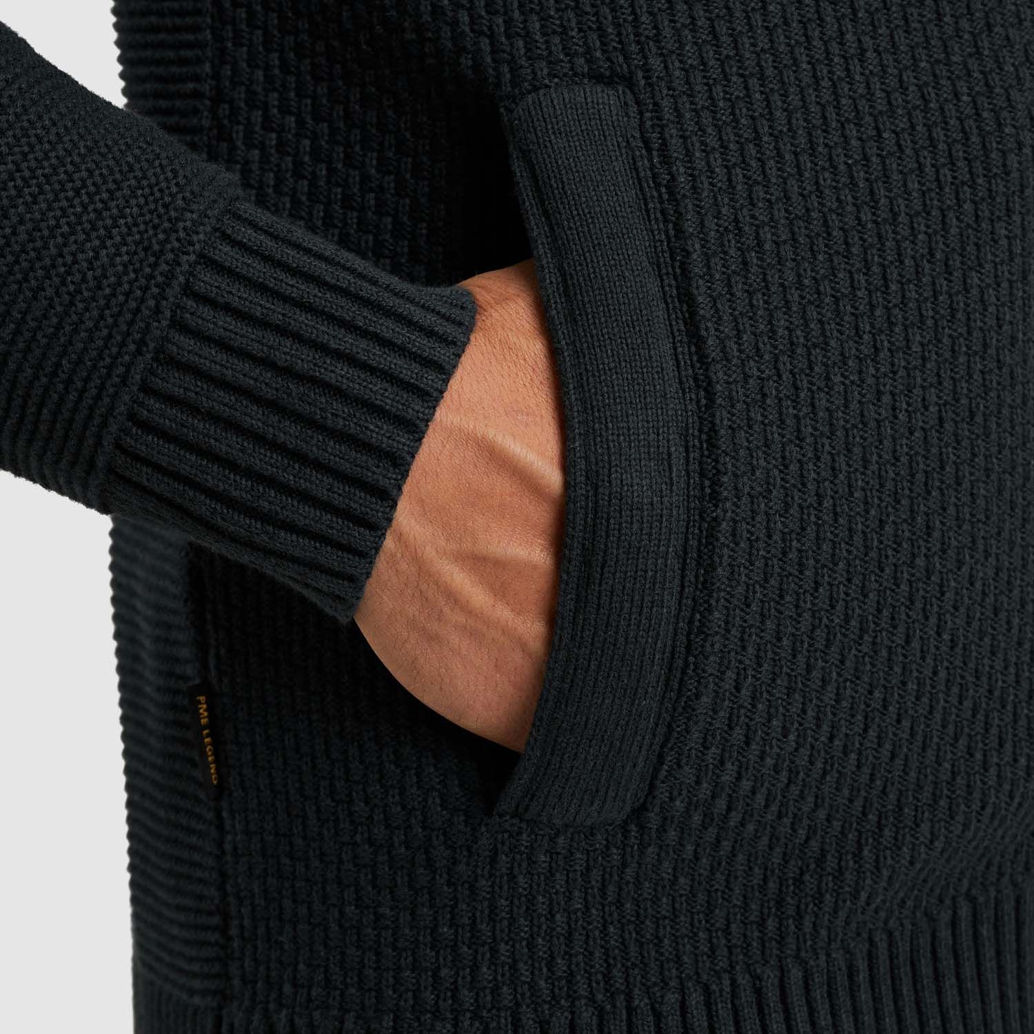 PME Legend Zip Jacket Cotton Structure Knit