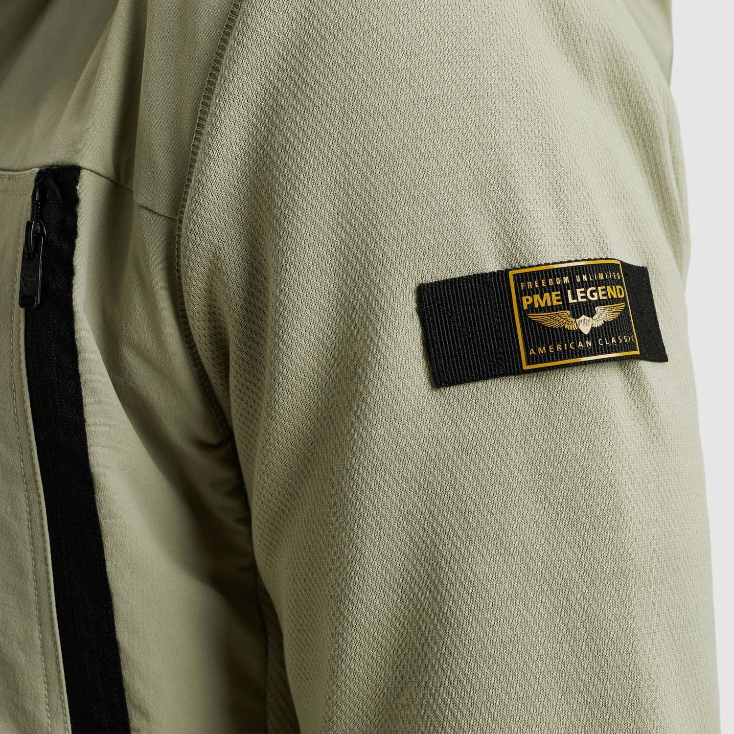 PME Legend Zip Jacket Terry Nylon Mix