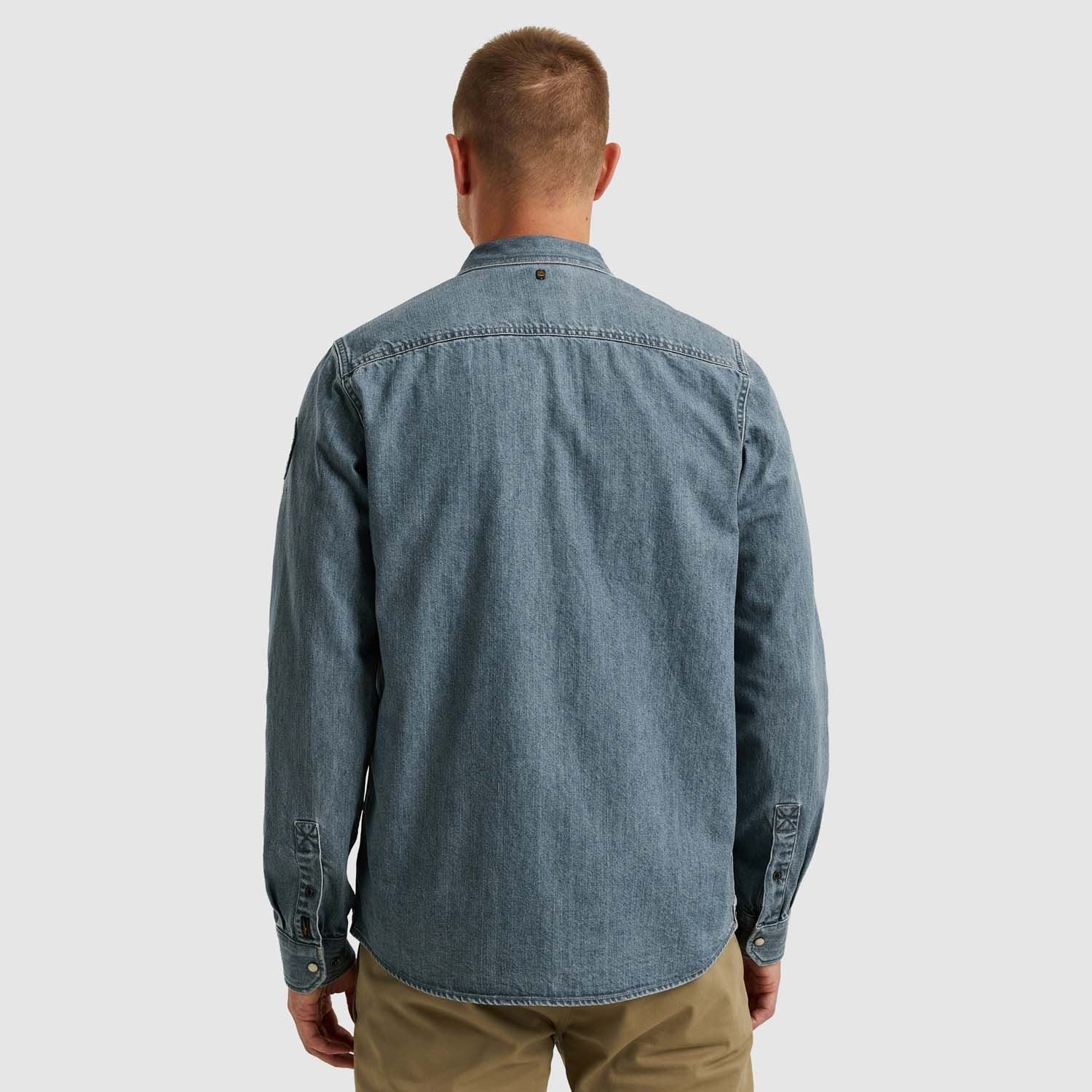PME Legend Long Sleeve Shirt Indigo Denim