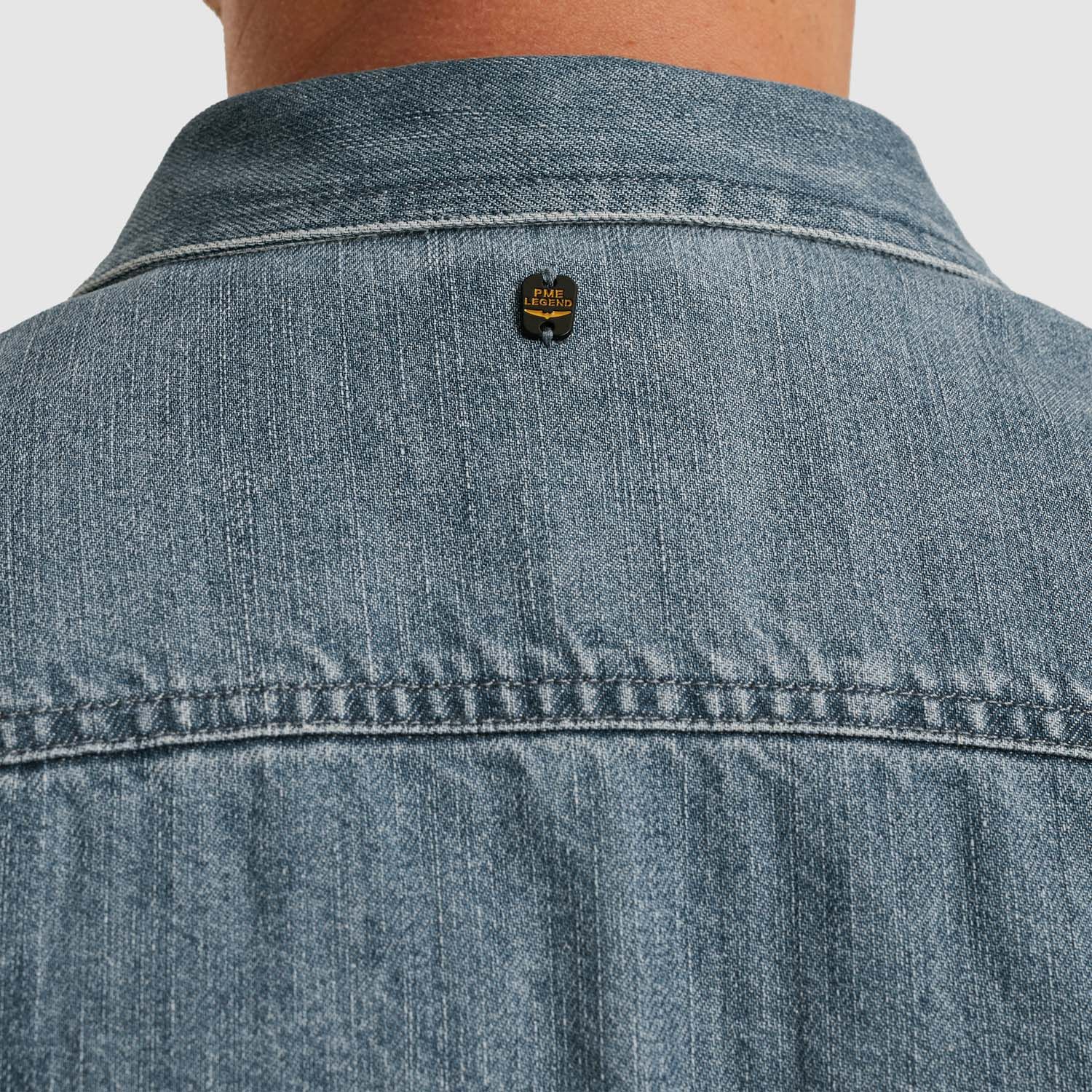 PME Legend Long Sleeve Shirt Indigo Denim