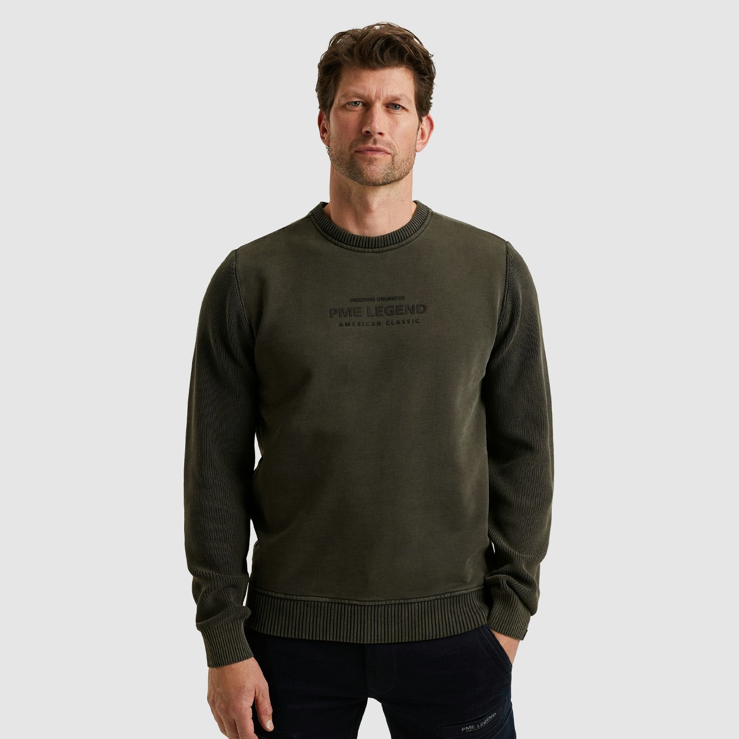 PME Legend Crewneck Sweat Knit
