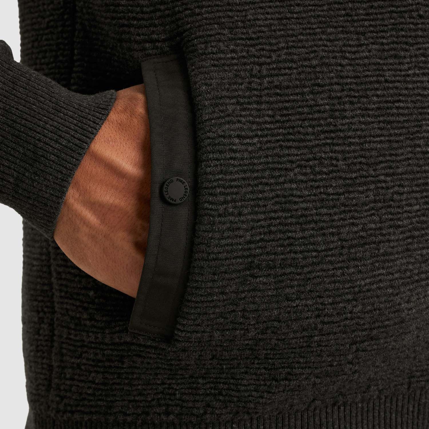 PME Legend Zip Jacket Texture Yarn