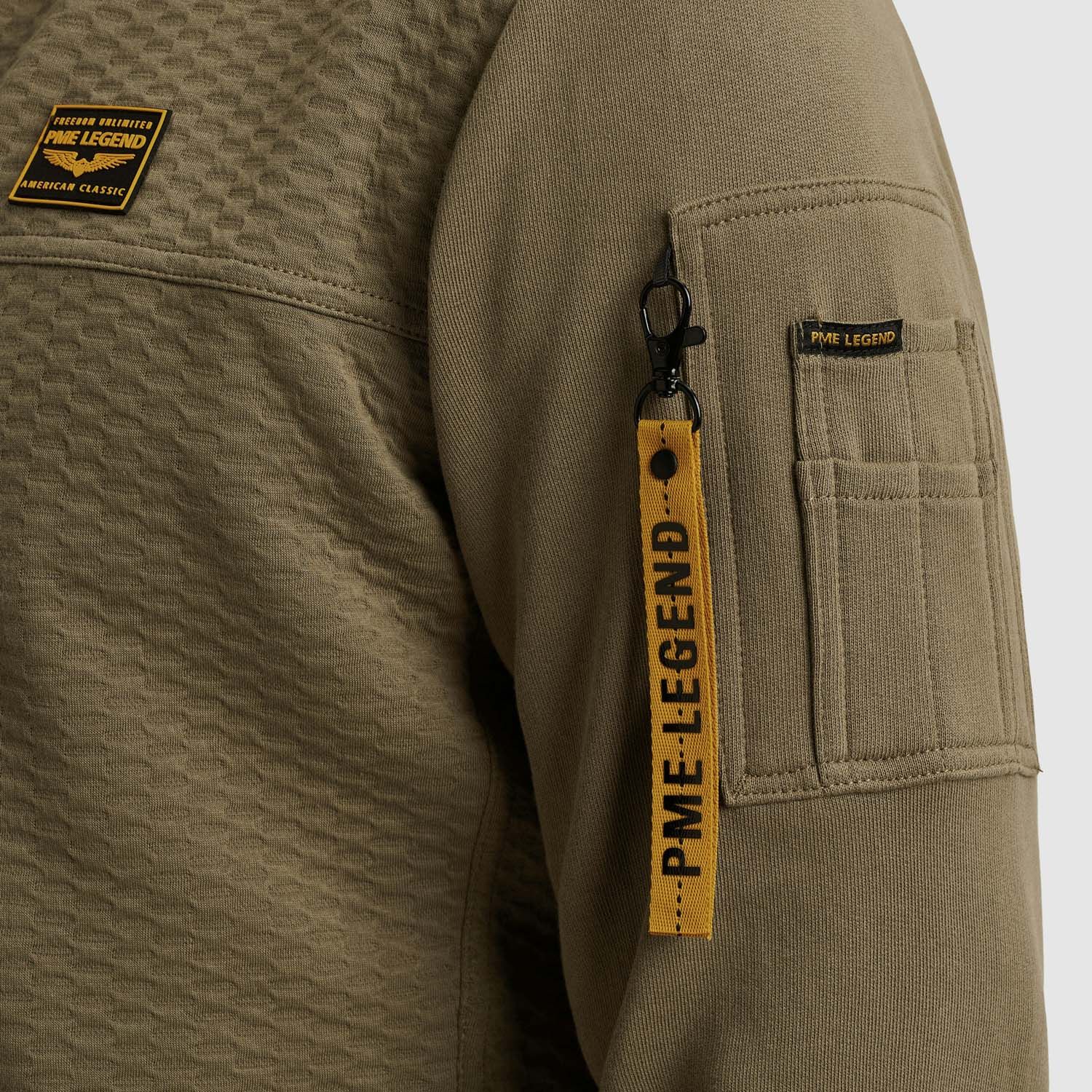 PME Legend Zip Jacket Jacquard Interlock