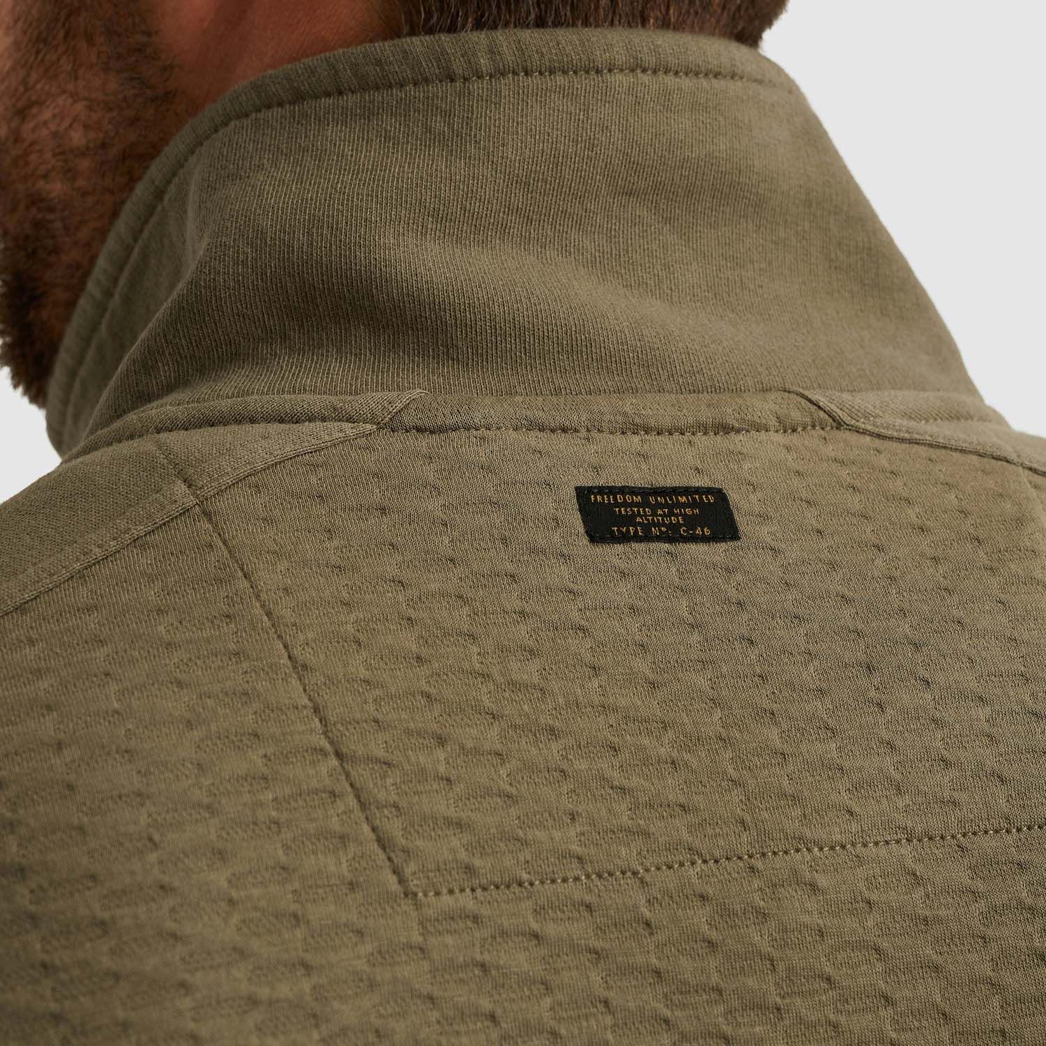 PME Legend Zip Jacket Jacquard Interlock