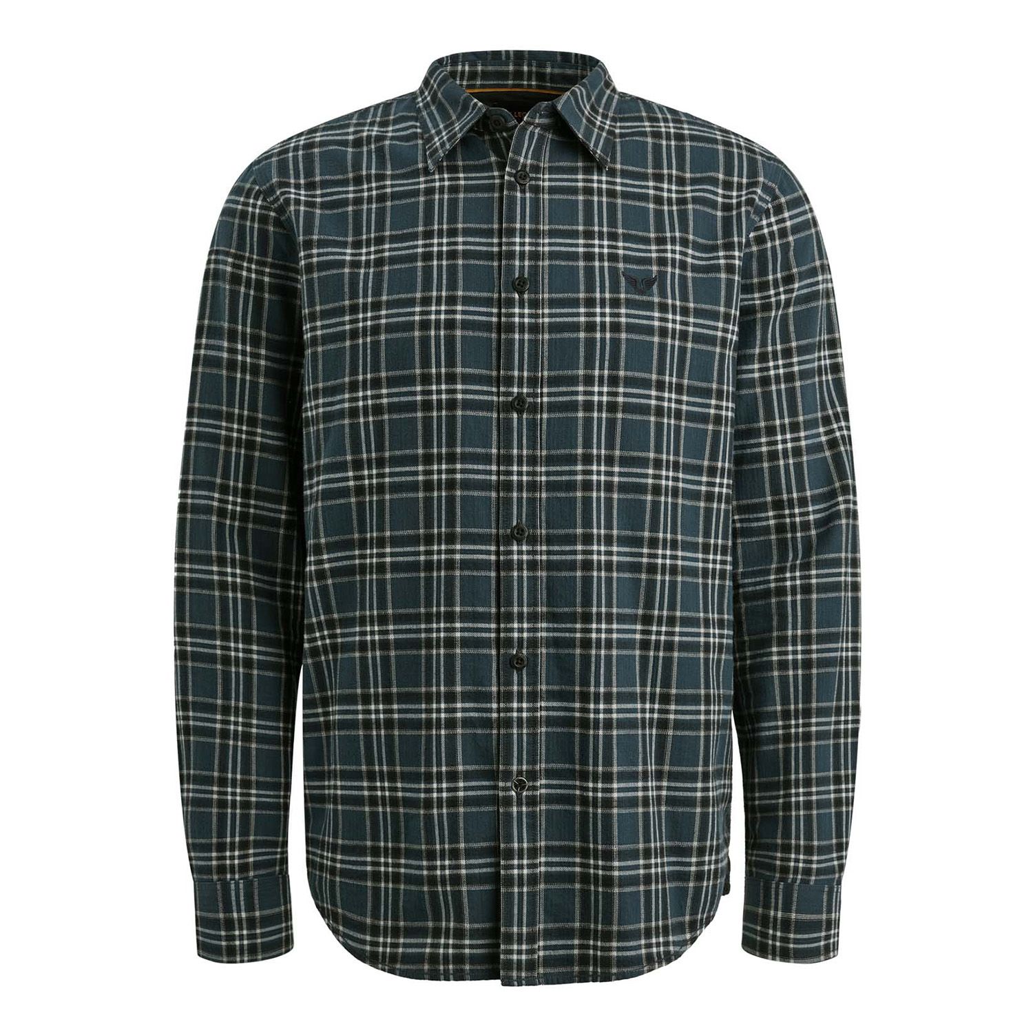 PME Legend Long Sleeve Shirt Herringbone Yarn 