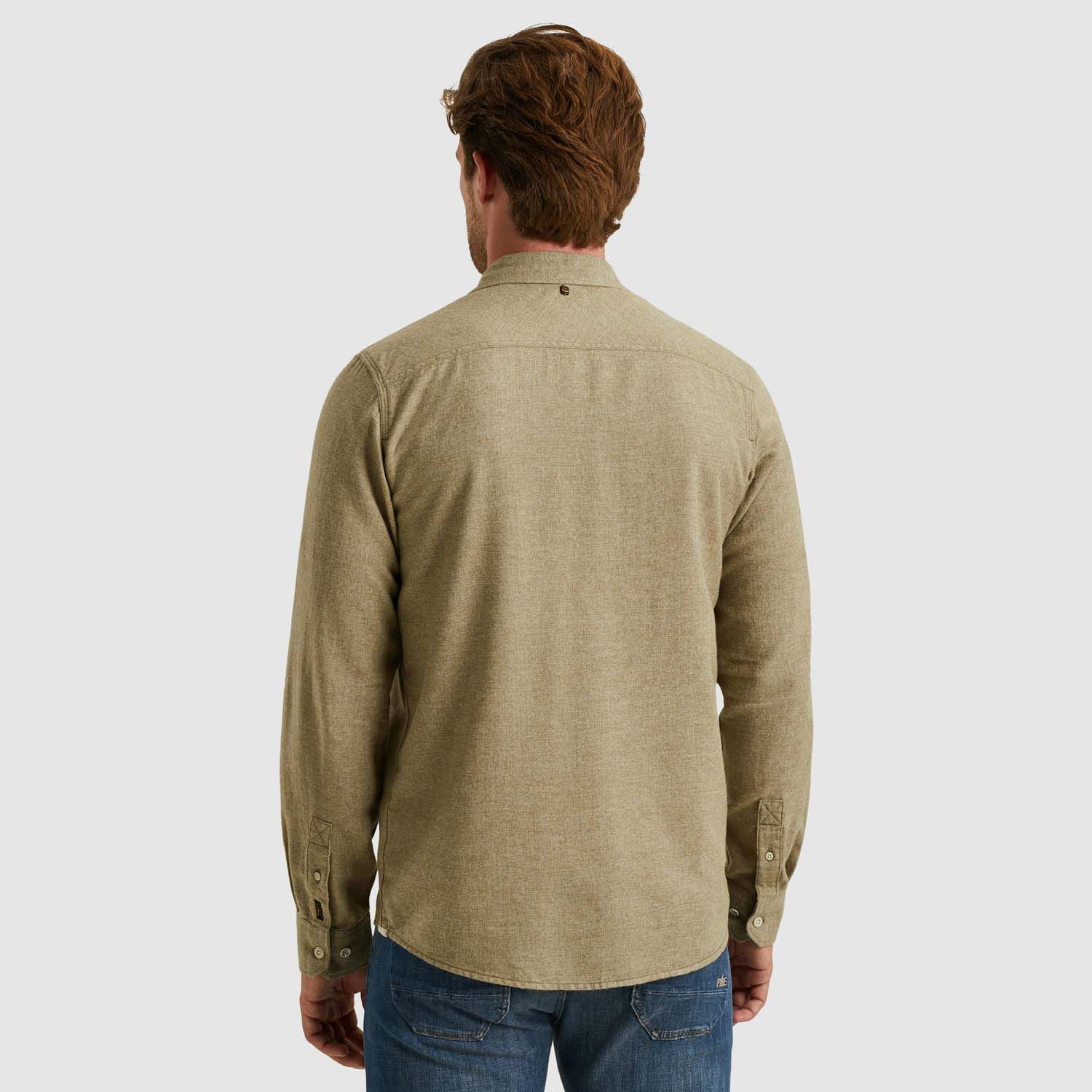 PME Legend Long Sleeve Shirt Yarn Dyed Grindle