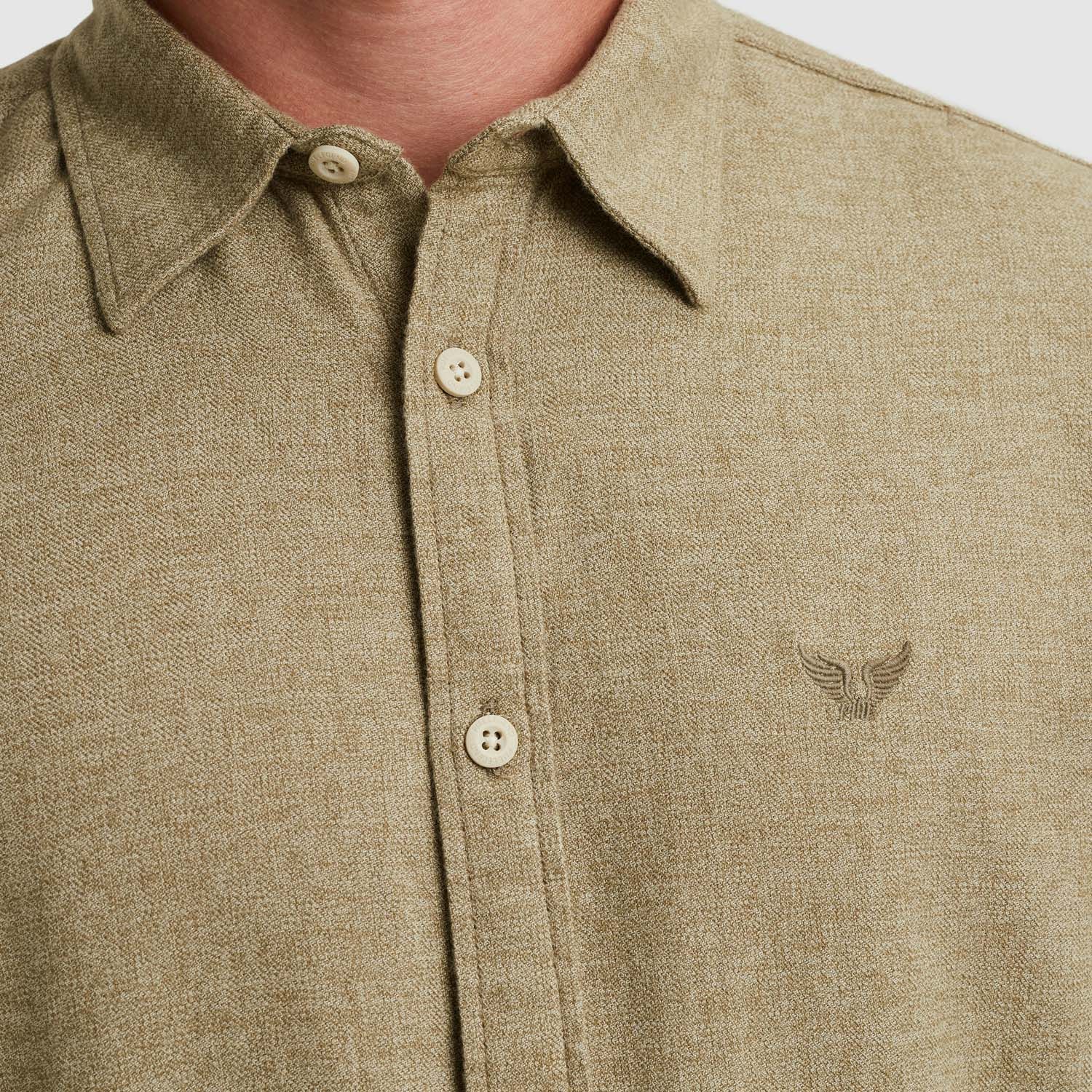 PME Legend Long Sleeve Shirt Yarn Dyed Grindle