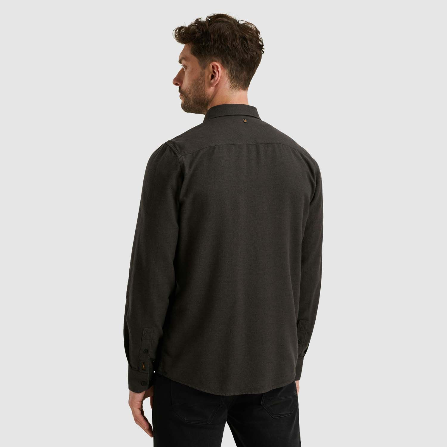 PME Legend Long Sleeve Shirt Yarn Dyed Grindle