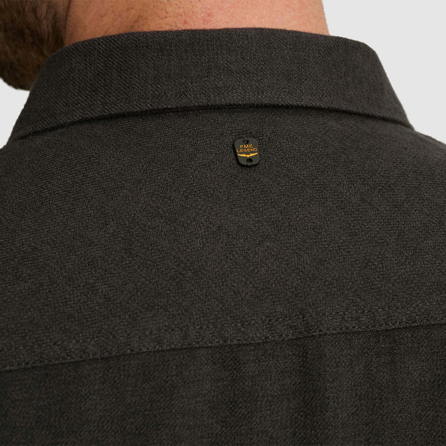 PME Legend Long Sleeve Shirt Yarn Dyed Grindle