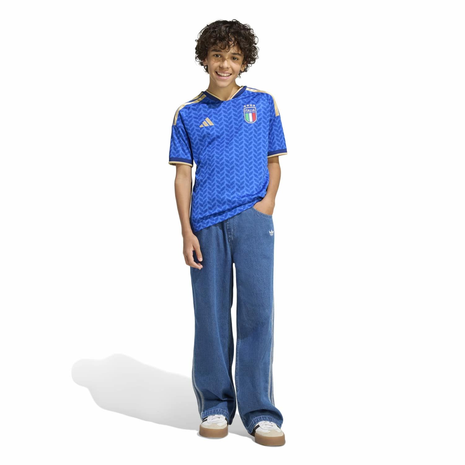 adidas Italië Thuisshirt Kids