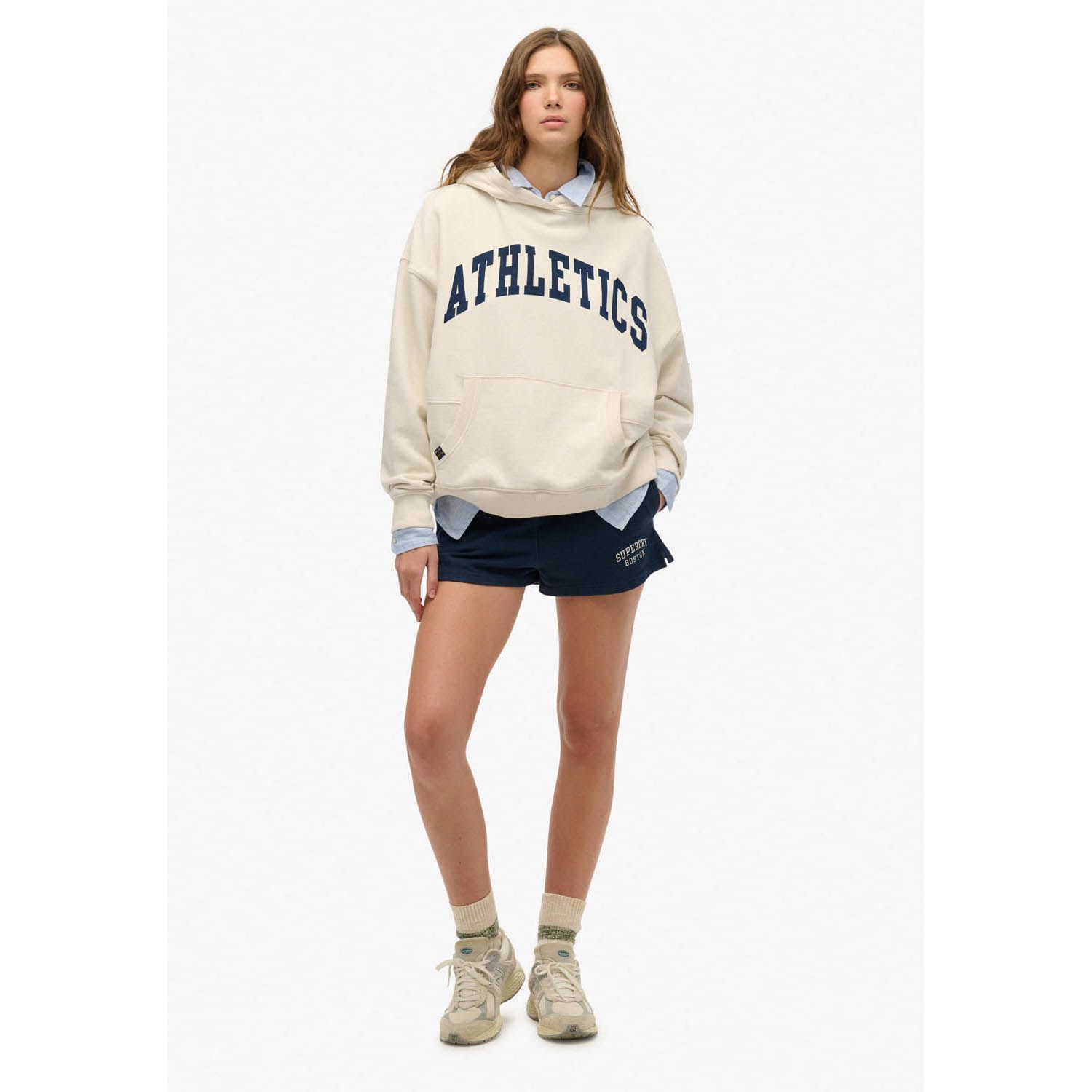 Superdry ATHLETIC ESS RELAXED HOOD