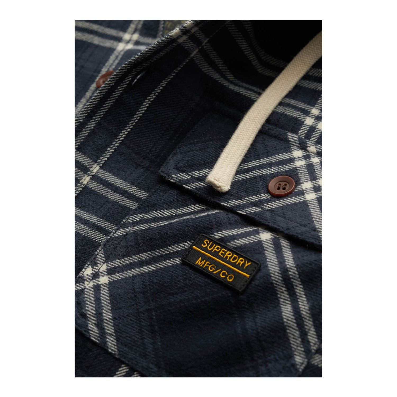 Superdry Hooded Check Shirt