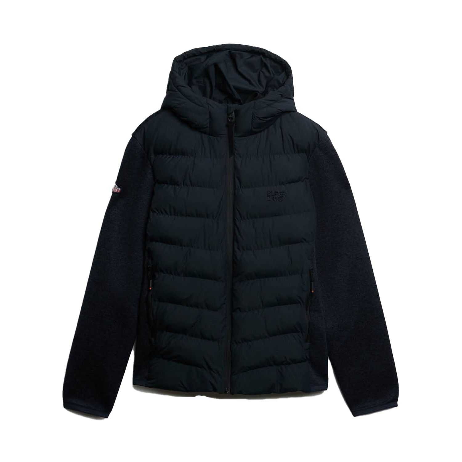 Superdry HOODED STORM KNIT HYBRID JKT