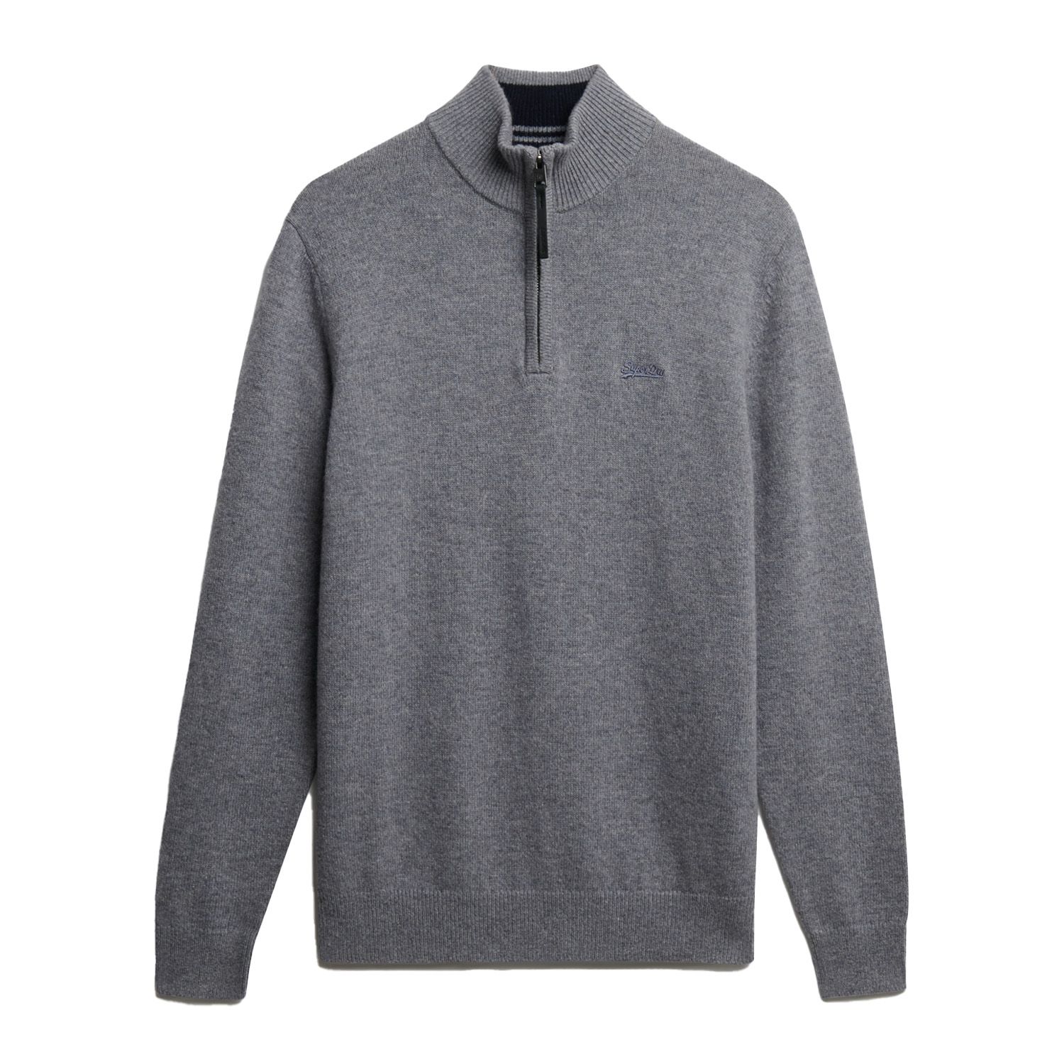 Superdry Wool Blend Half Zip Jumper