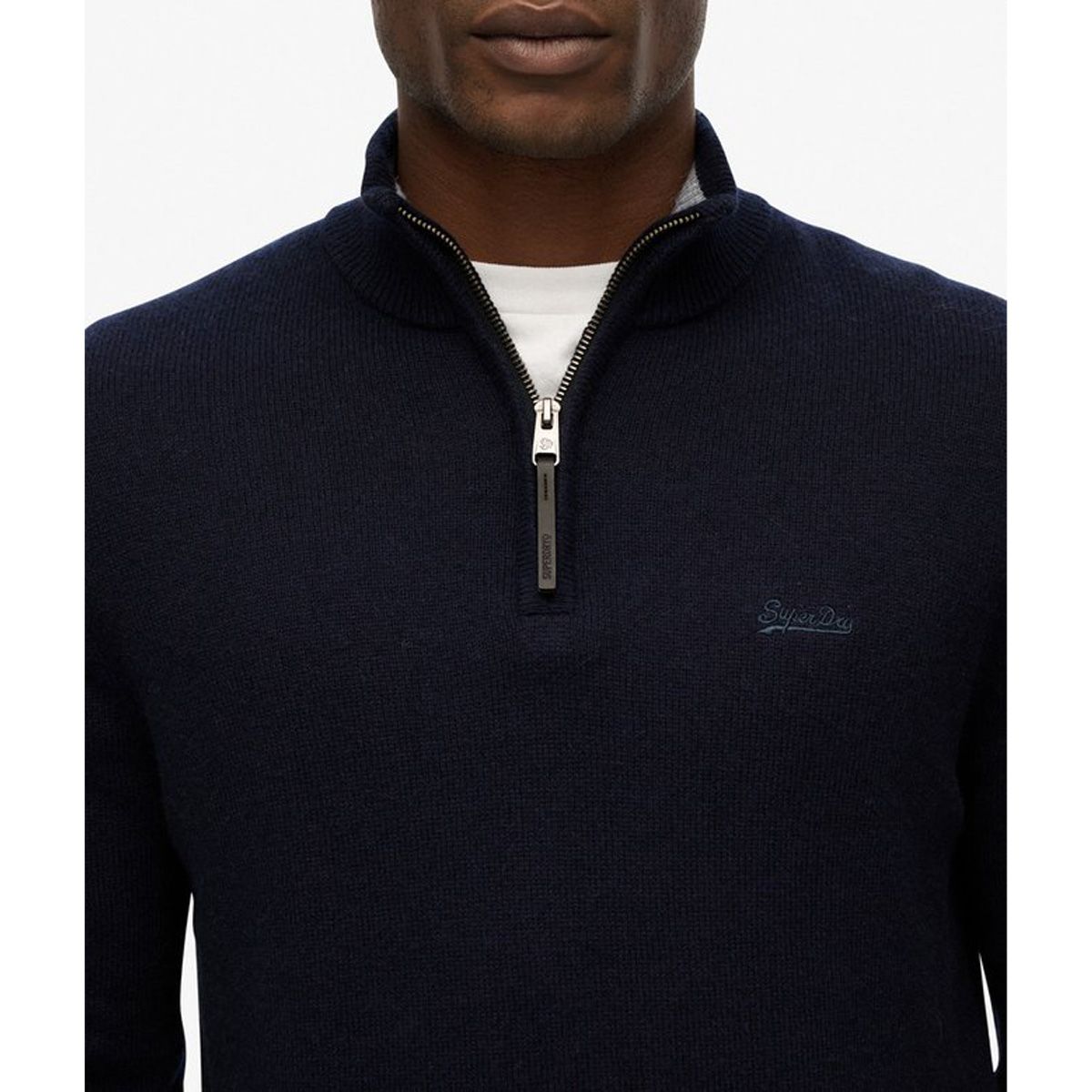 Superdry Wool Blend Half Zip Jumper