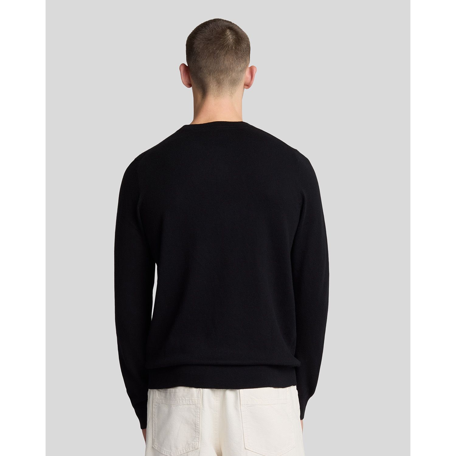 Lyle & Scott Cotton Merino Crew Neck Jumper