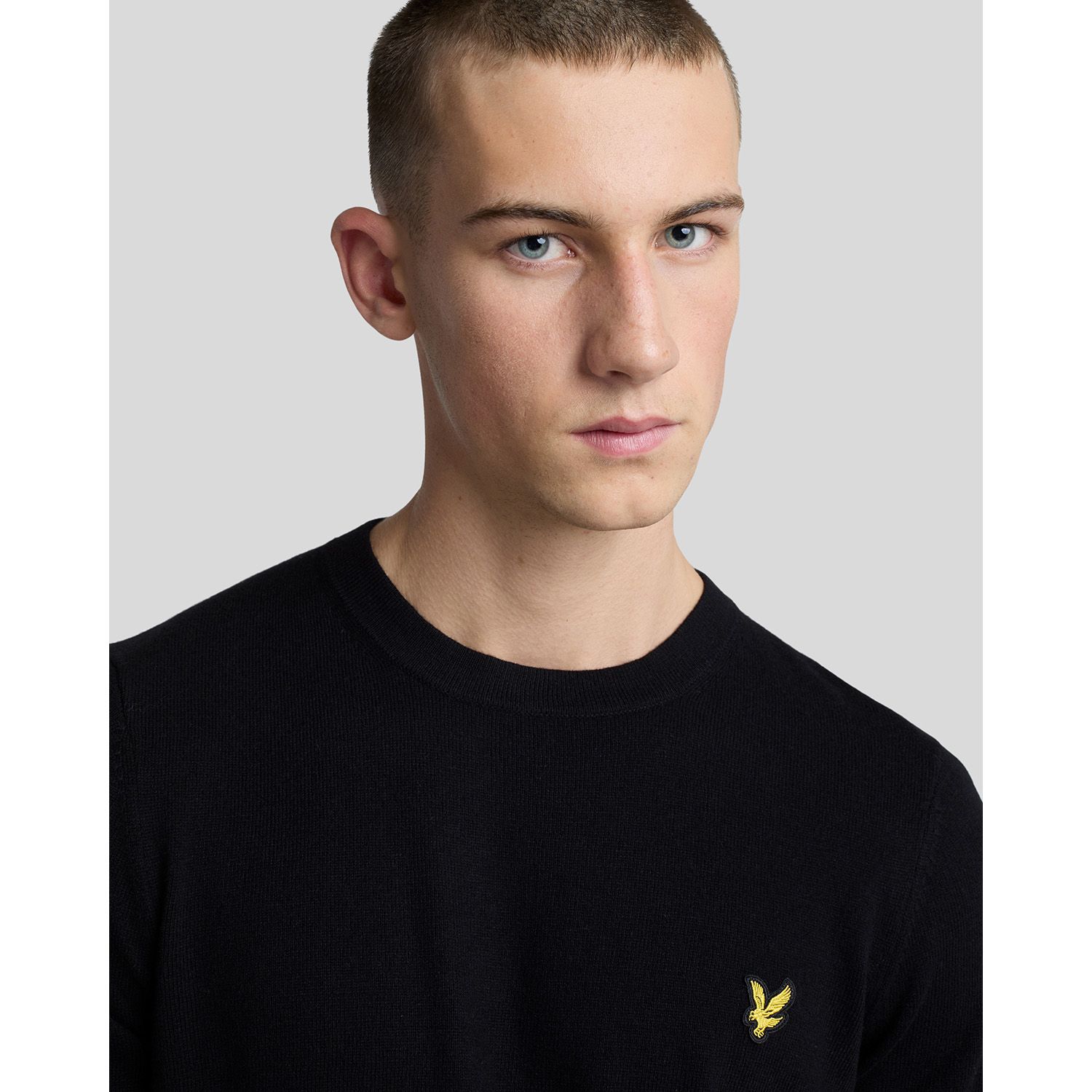 Lyle & Scott Cotton Merino Crew Neck Jumper