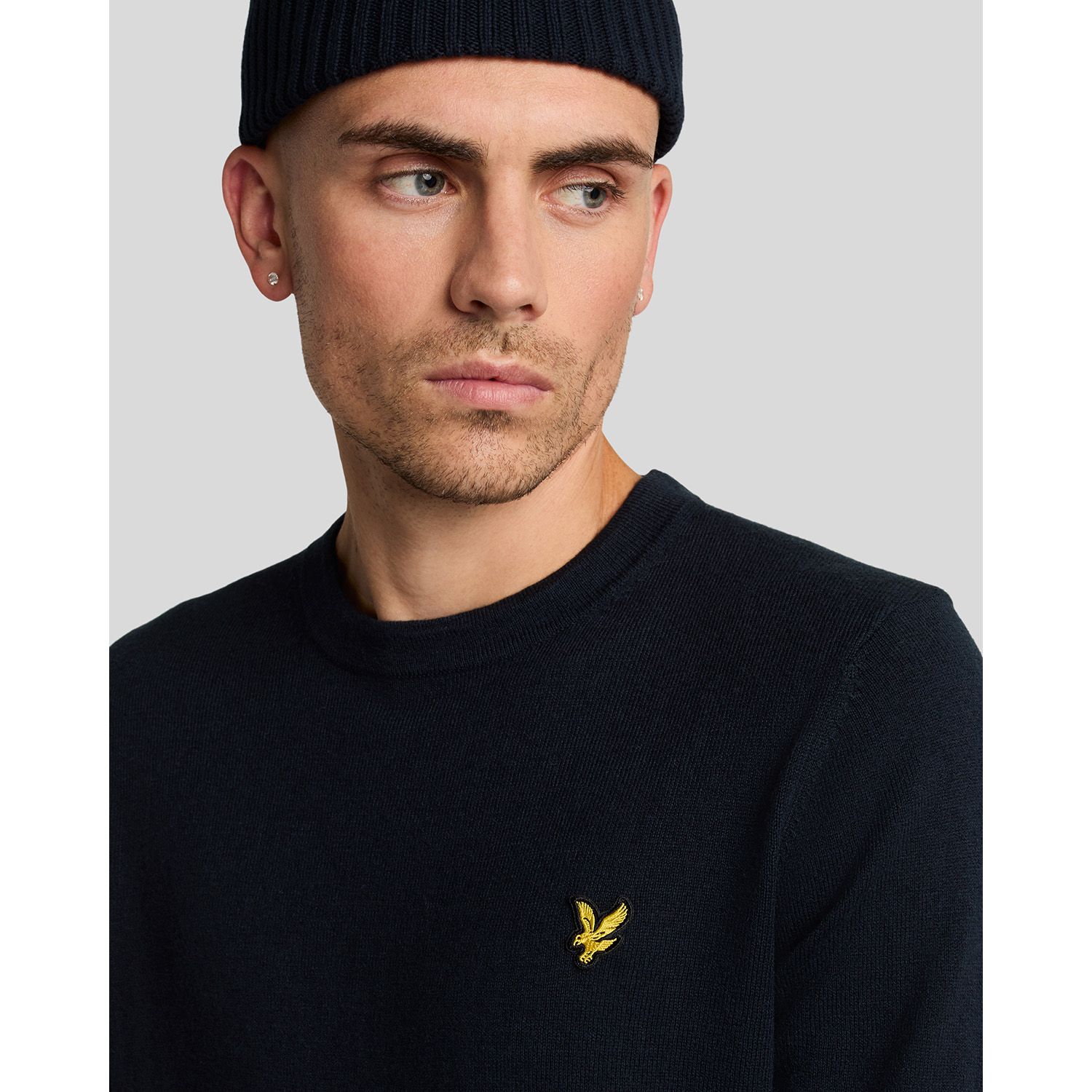 Lyle & Scott Cotton Merino Crew Neck Jumper