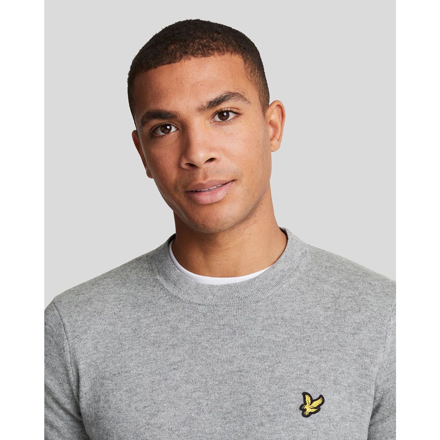 Lyle & Scott Cotton Merino Crew Neck Jumper
