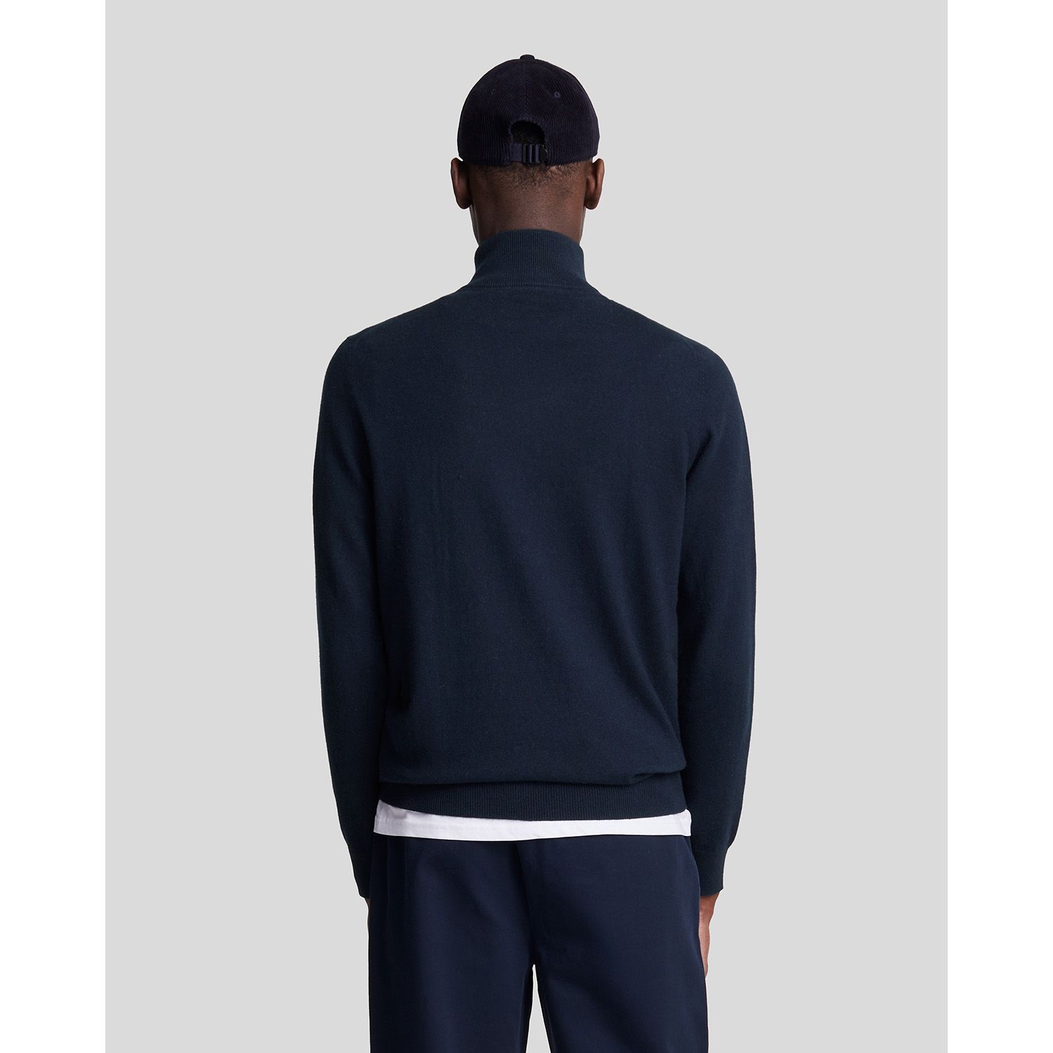Lyle & Scott Cotton Merino 1/4 Zip Jumper